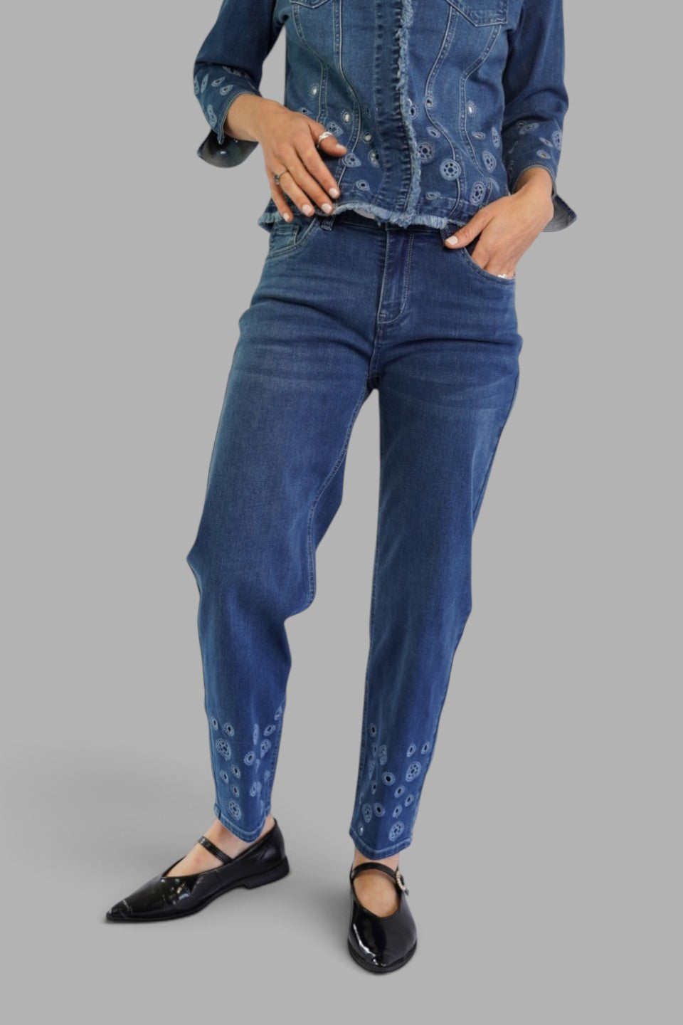 Jeans Ginevra Azul Leidiró