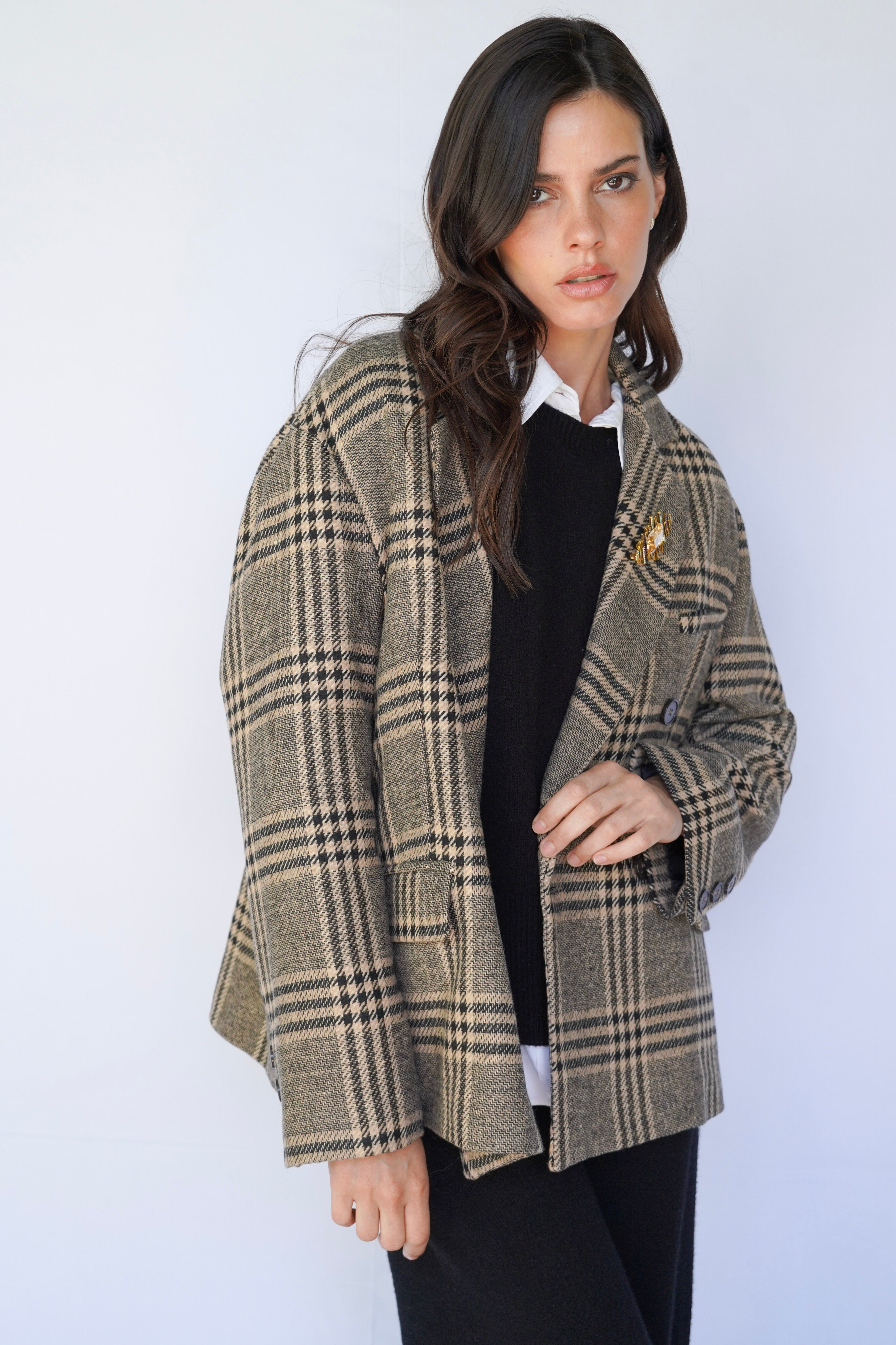 Chaqueta Anna Camel