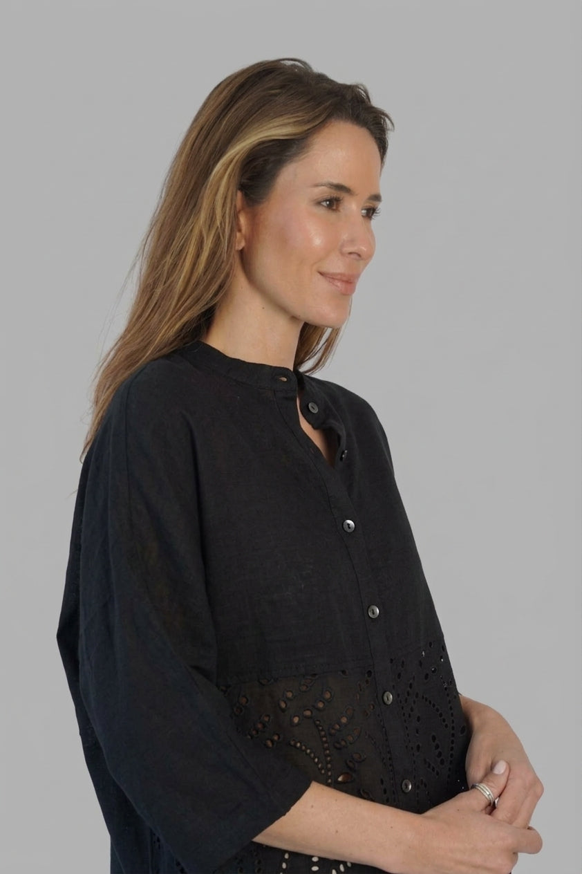 Blusa Alessia Negro Leidiró