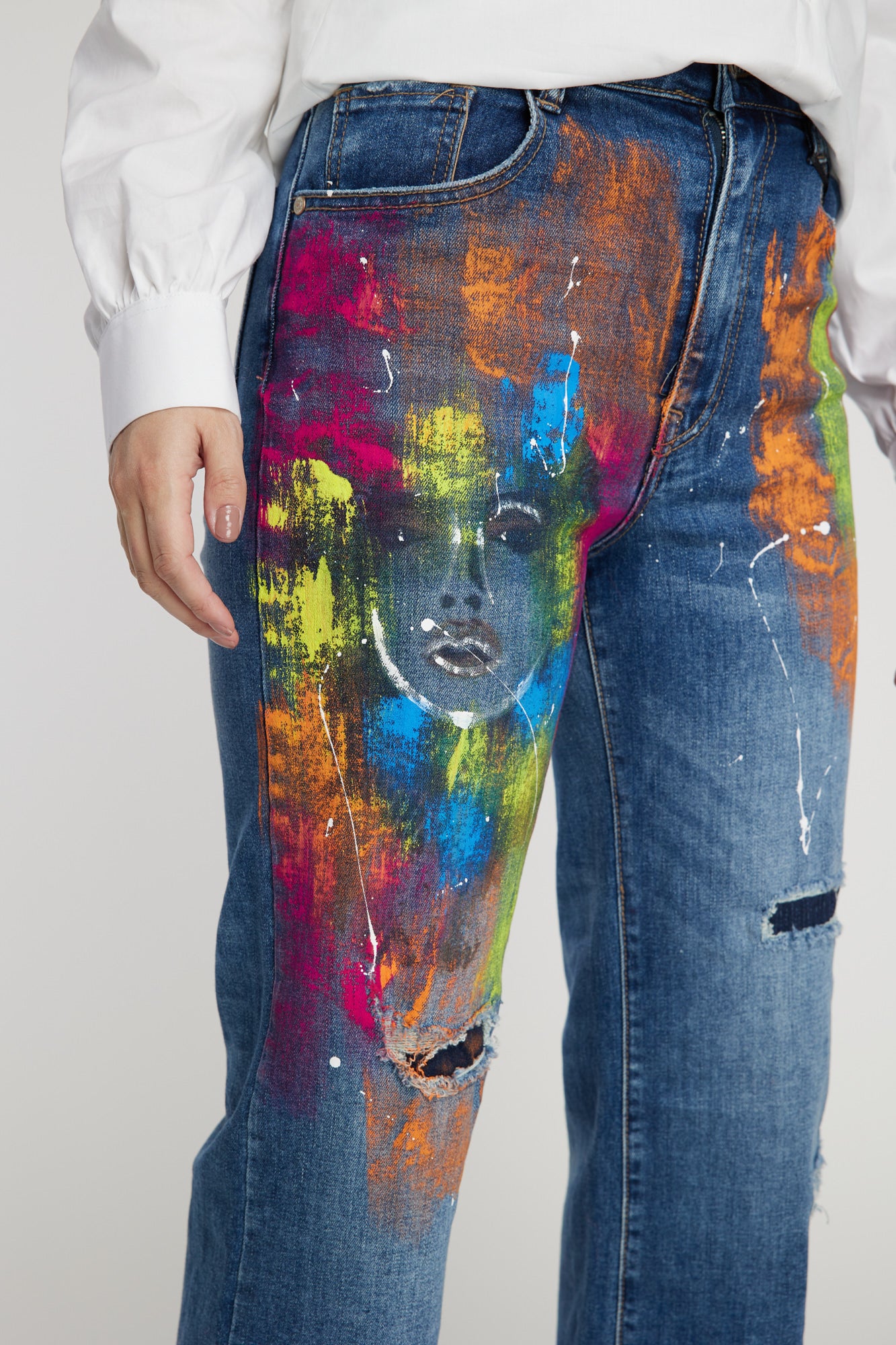 Jeans colores Leidiró