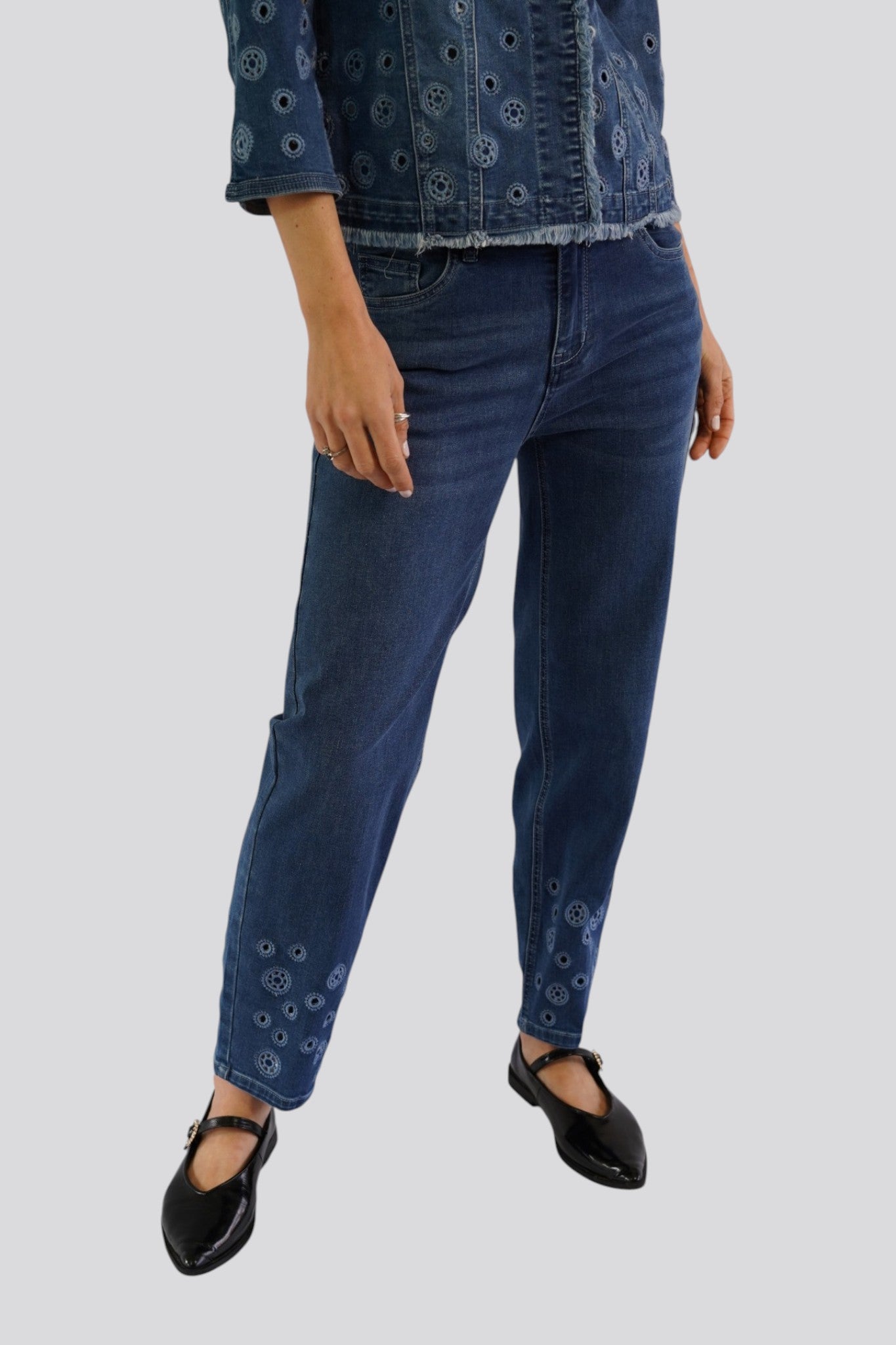 Jeans Ginevra Azul Leidiró
