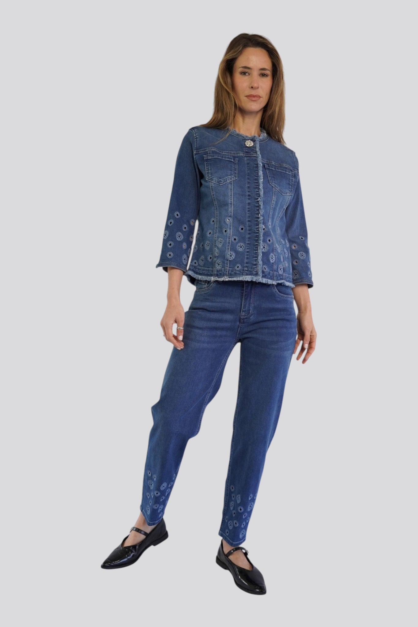 Jeans Ginevra Azul Leidiró