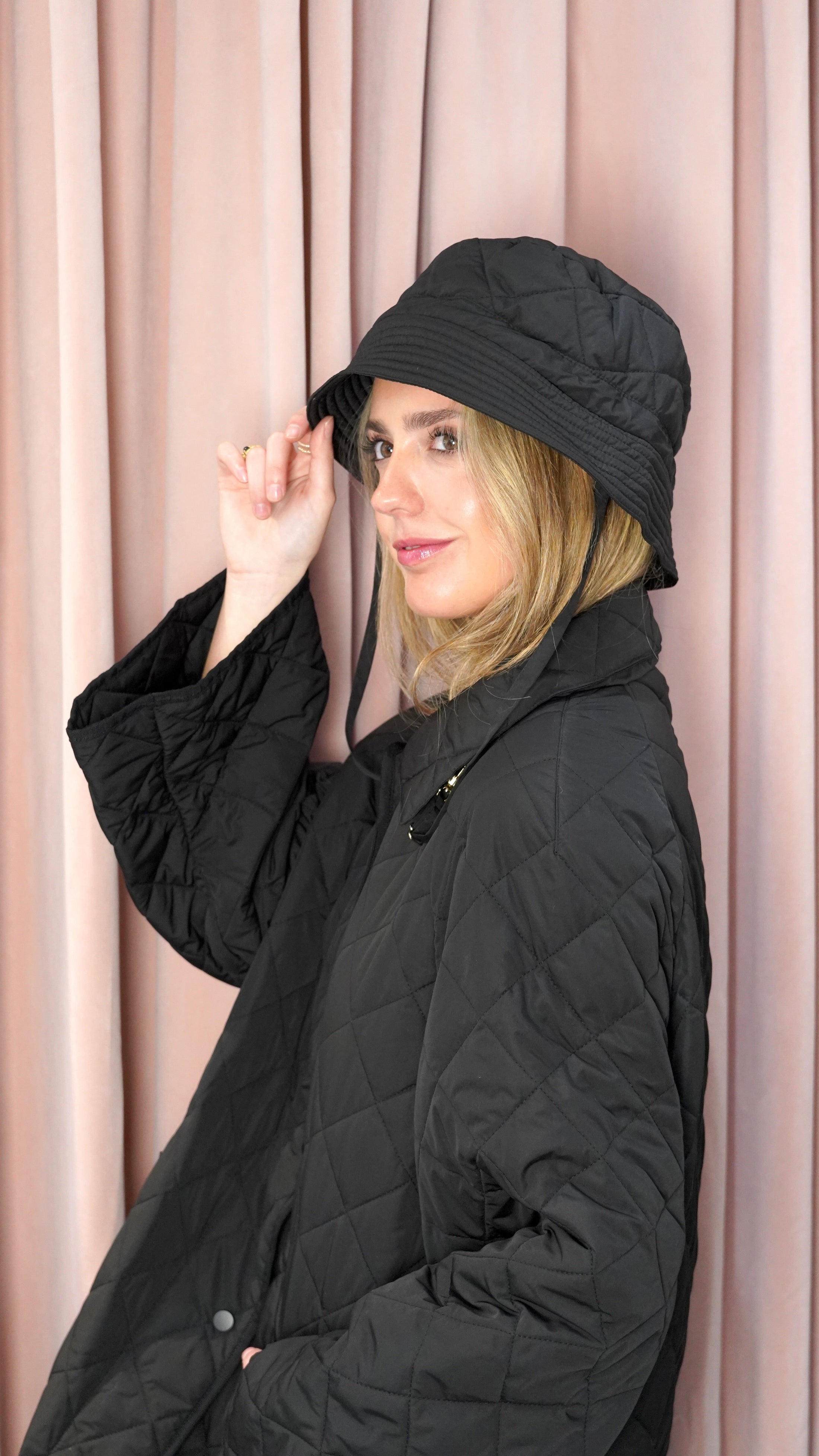 PARKA ACOLCHADA TOTAL BLACK NEGRO