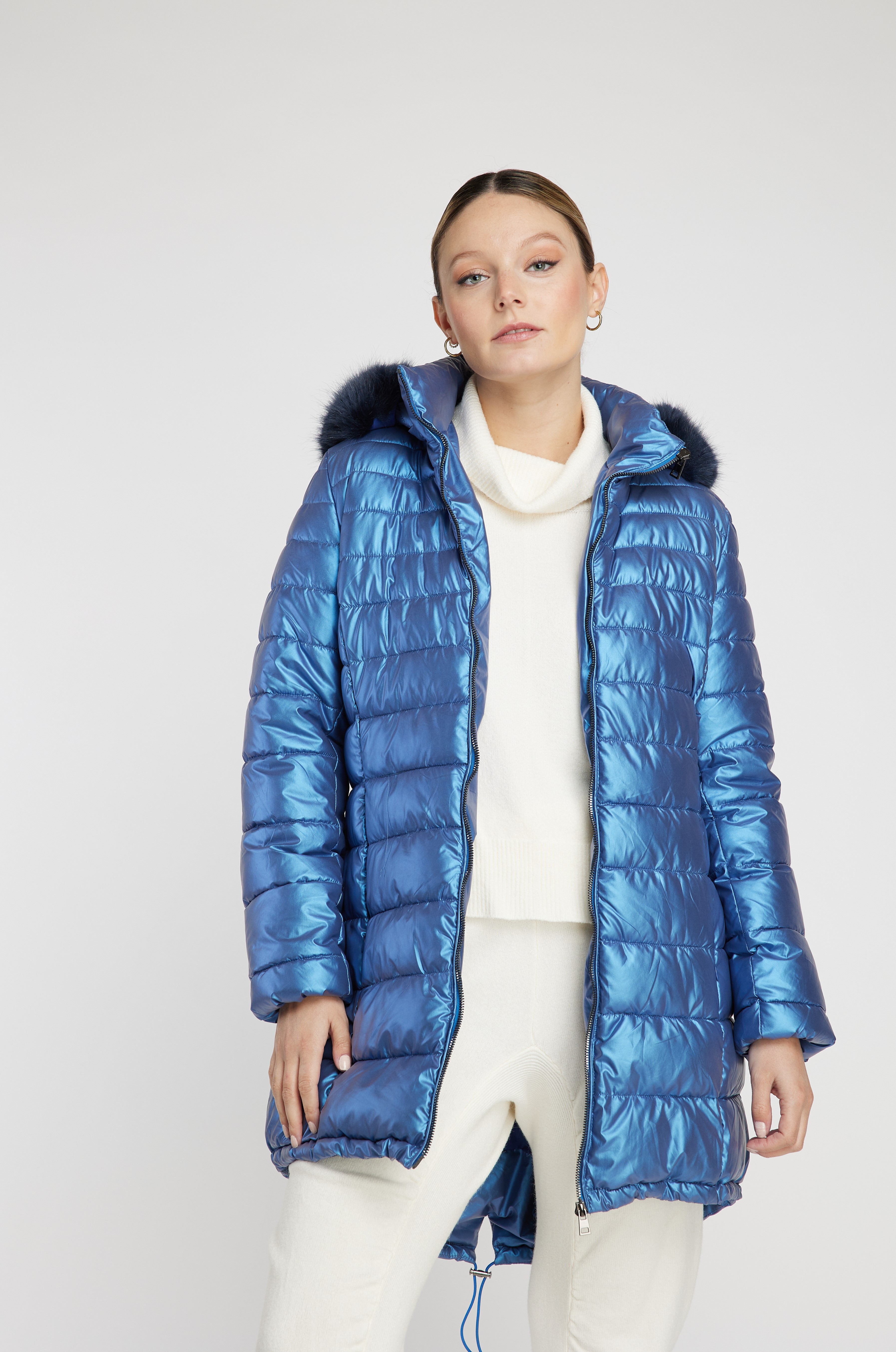Parka Blu Leidiró