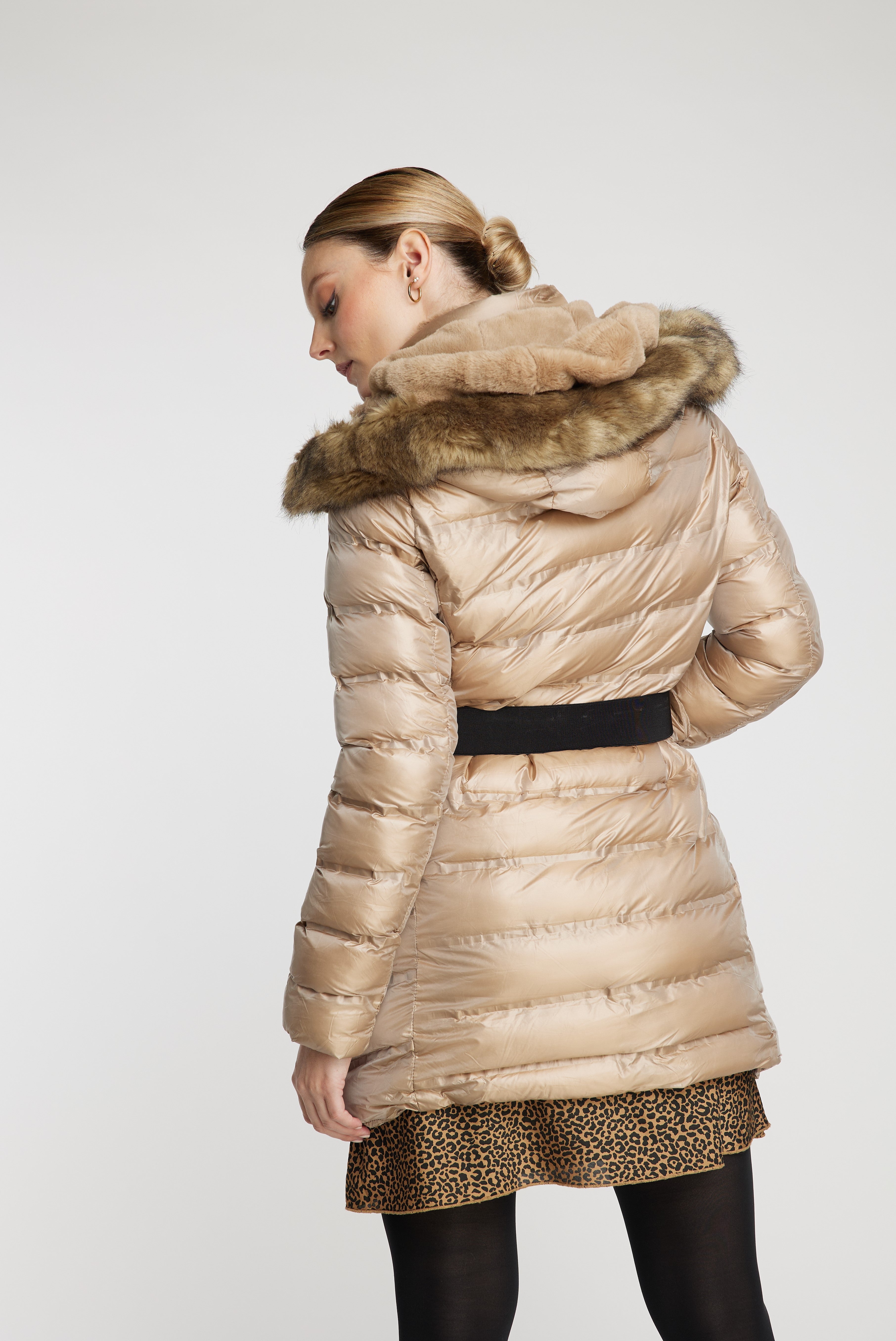 Parka Beige Leidiró