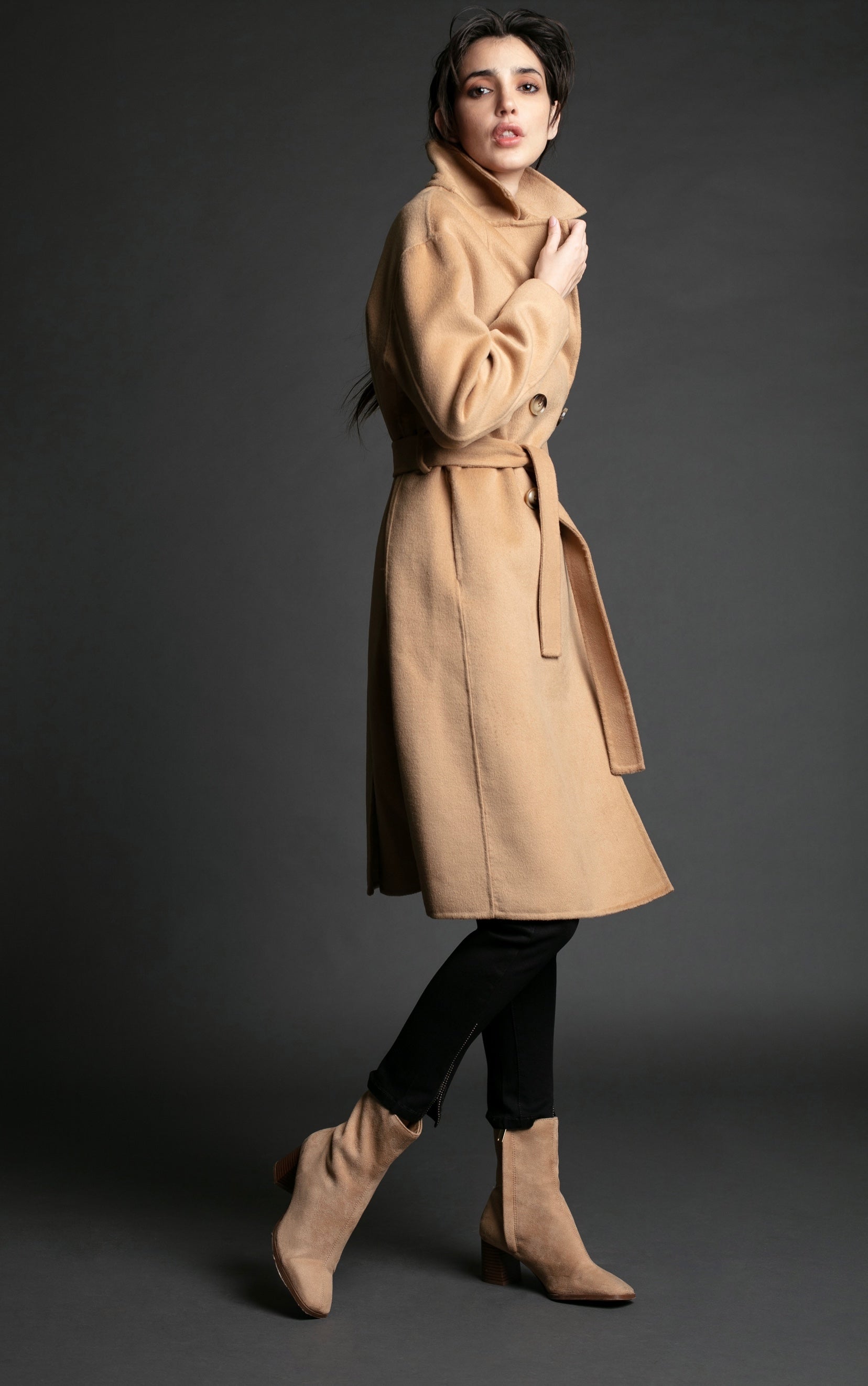 ABRIGO SOFIA CAMEL