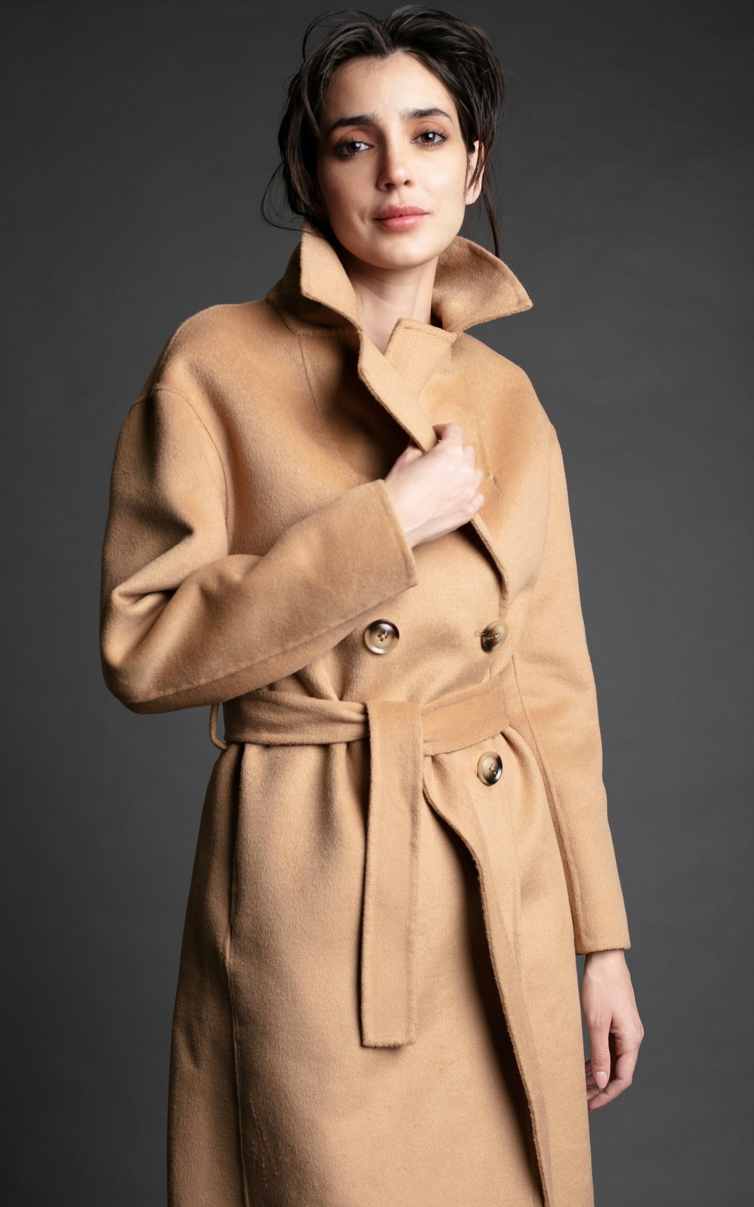 ABRIGO SOFIA CAMEL
