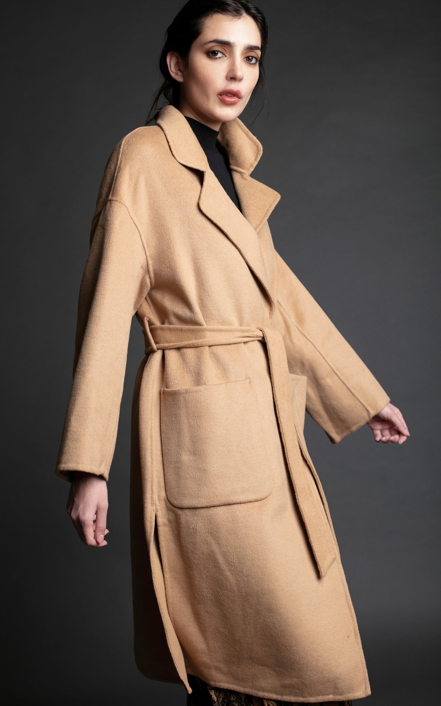 ABRIGO GINEVRA CAMEL