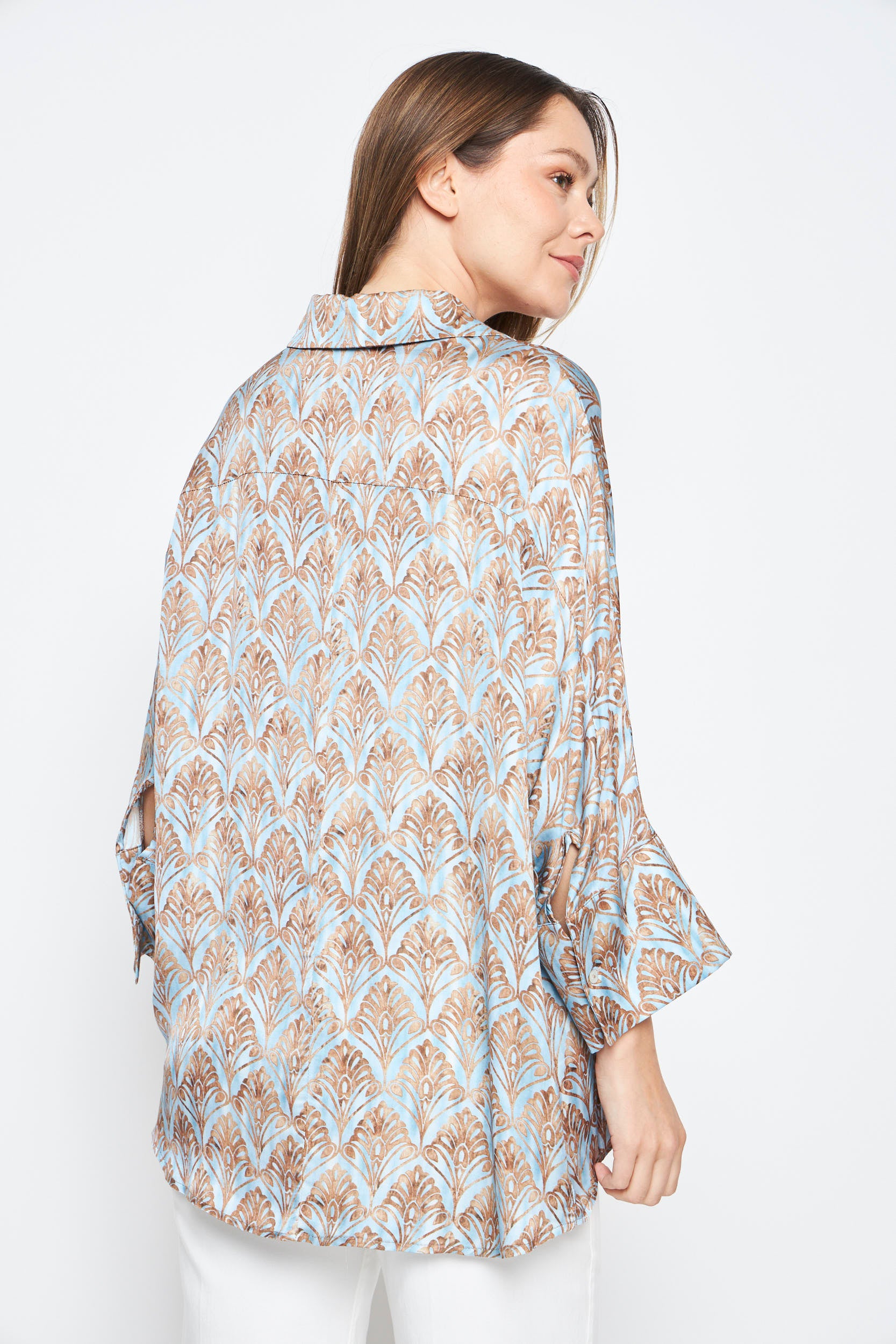 BLUSA VITA CELESTE