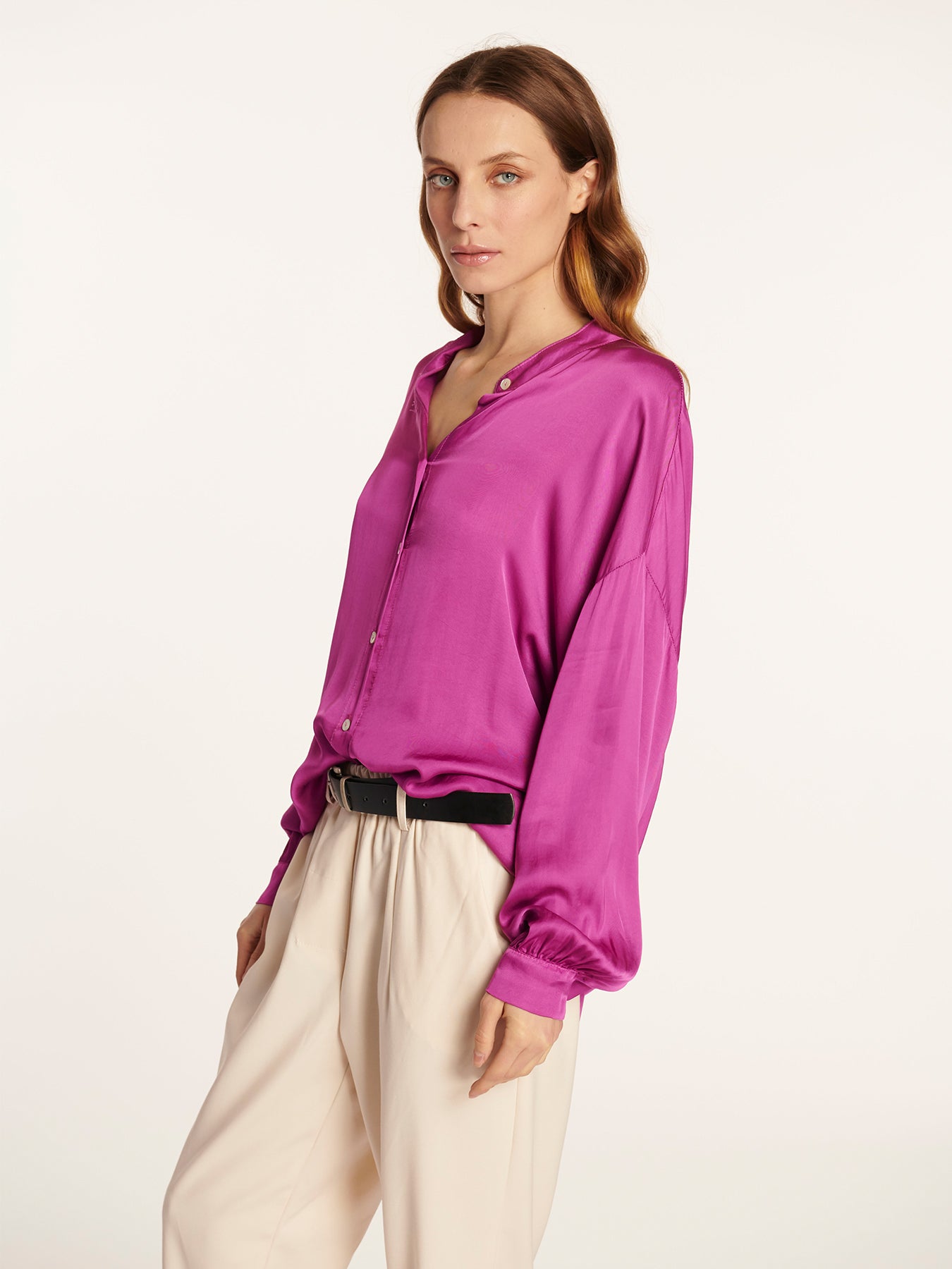 Blusa Fiorella Azalea Leidiró