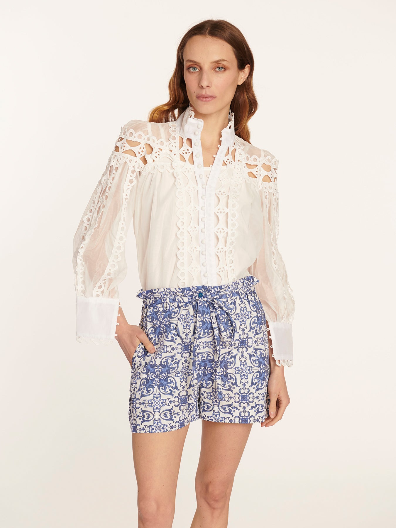 Blusa Giulia Blanco Leidiró