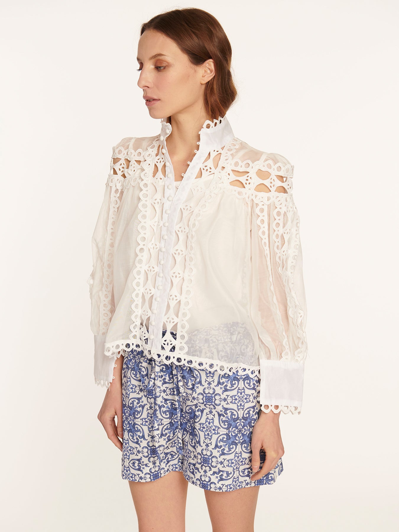 Blusa Giulia Blanco Leidiró