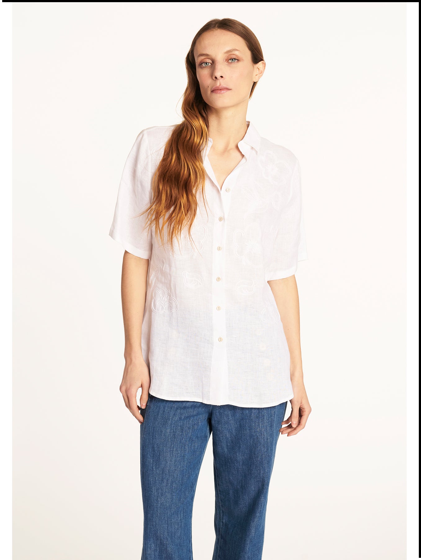 Blusa Nicoletta Blanco Leidiró