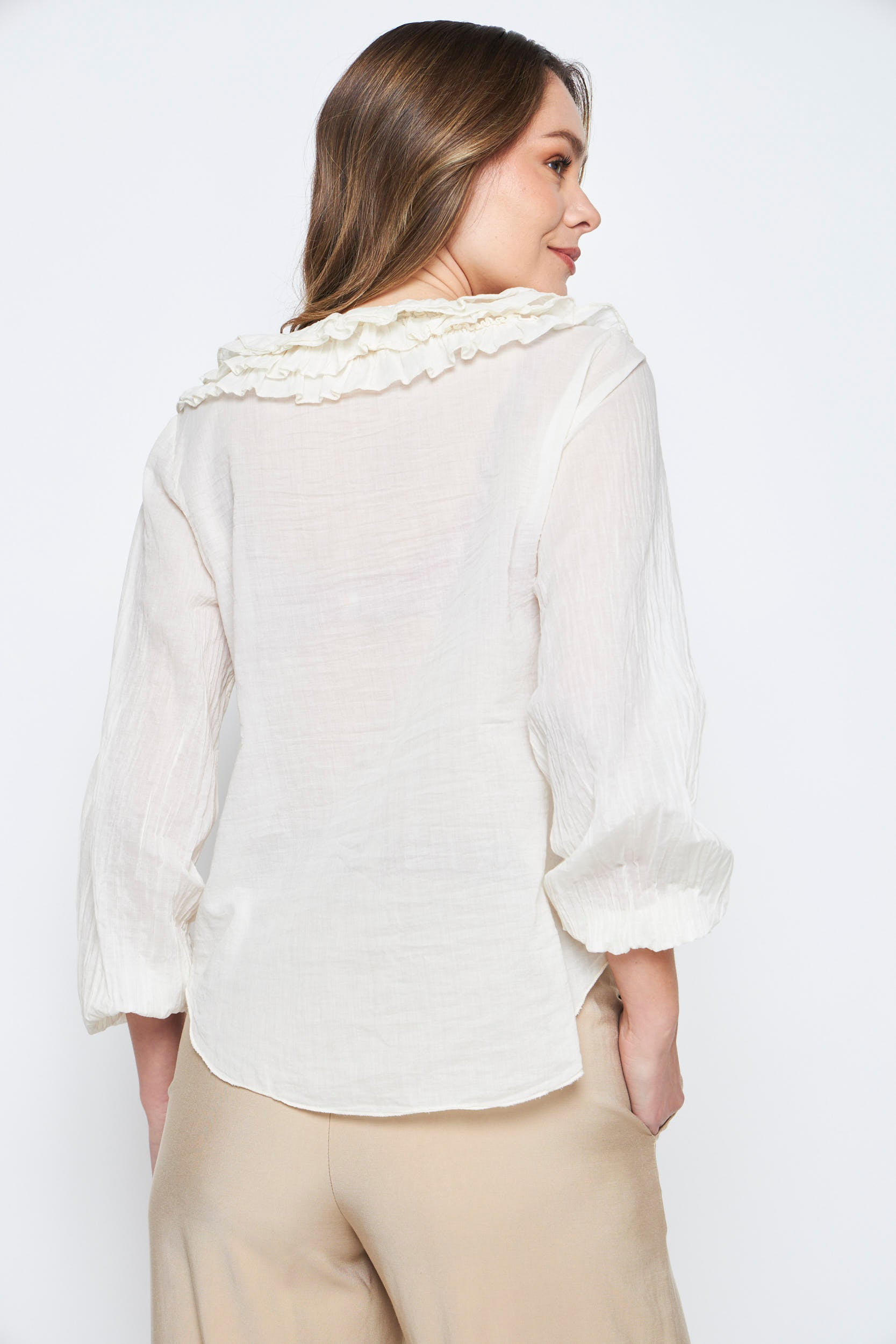 BLUSA NORA CRUDO