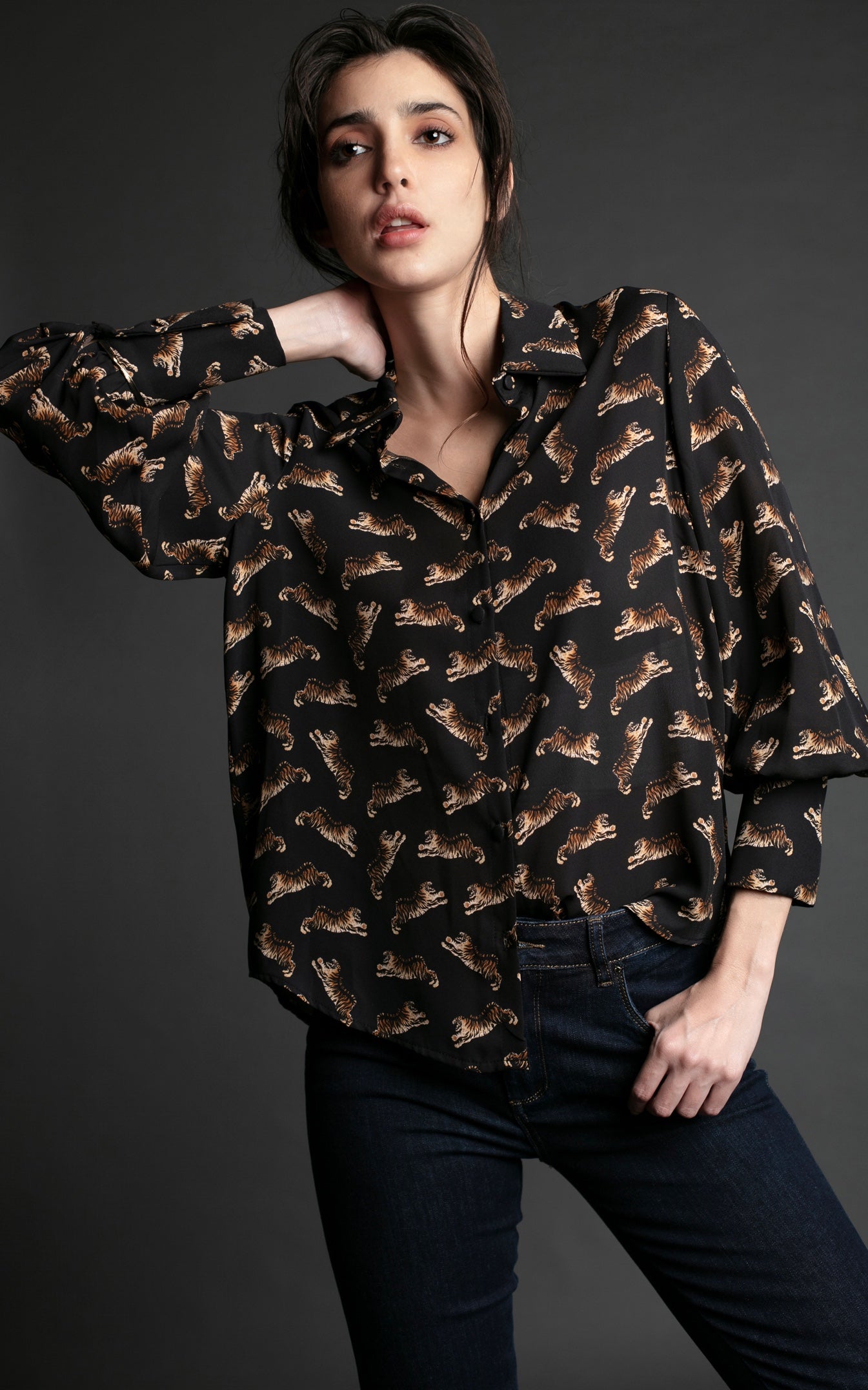 BLUSA BENEDETTA NEGRO