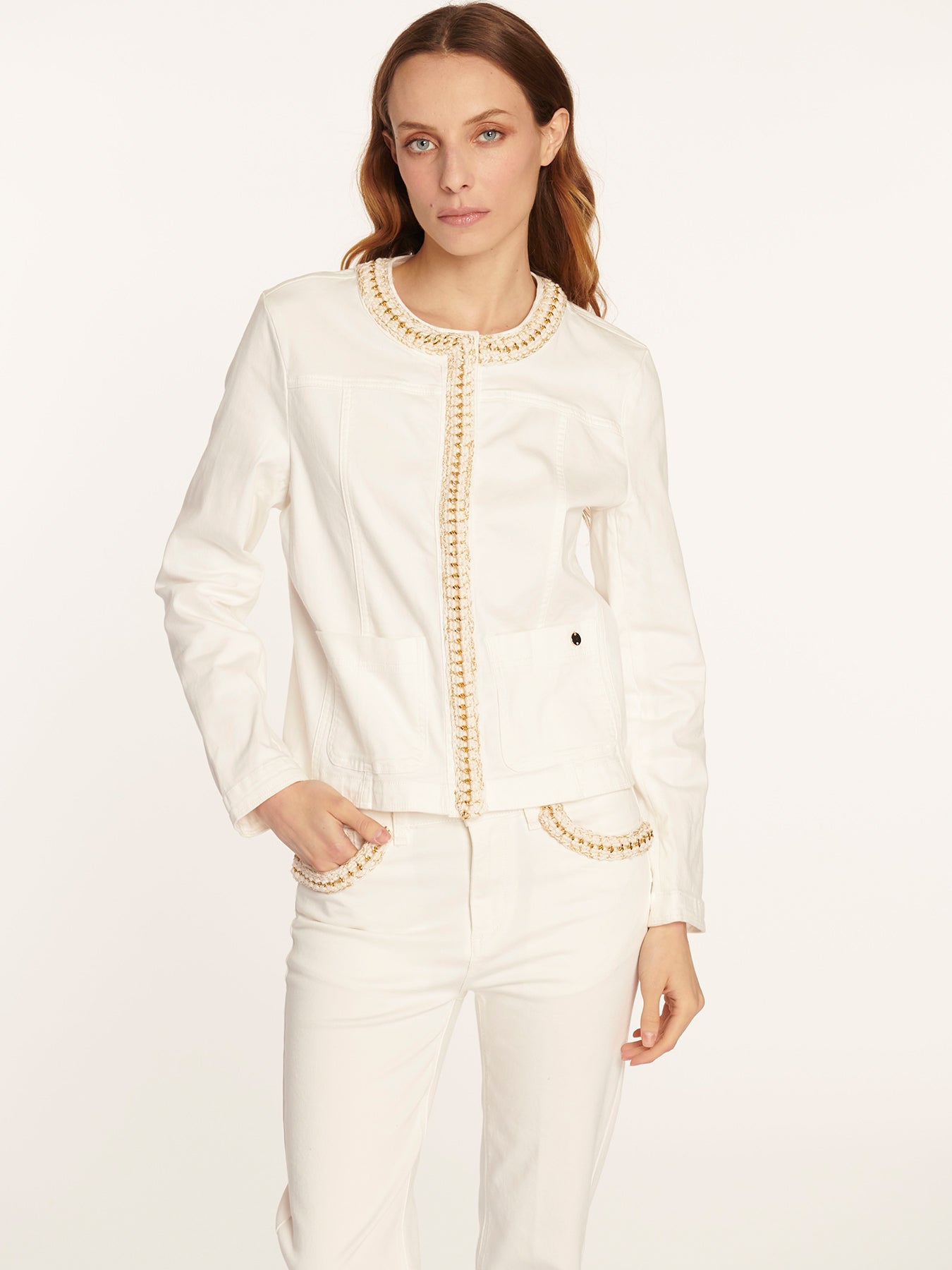 Chaqueta Rosella Latte Leidiró