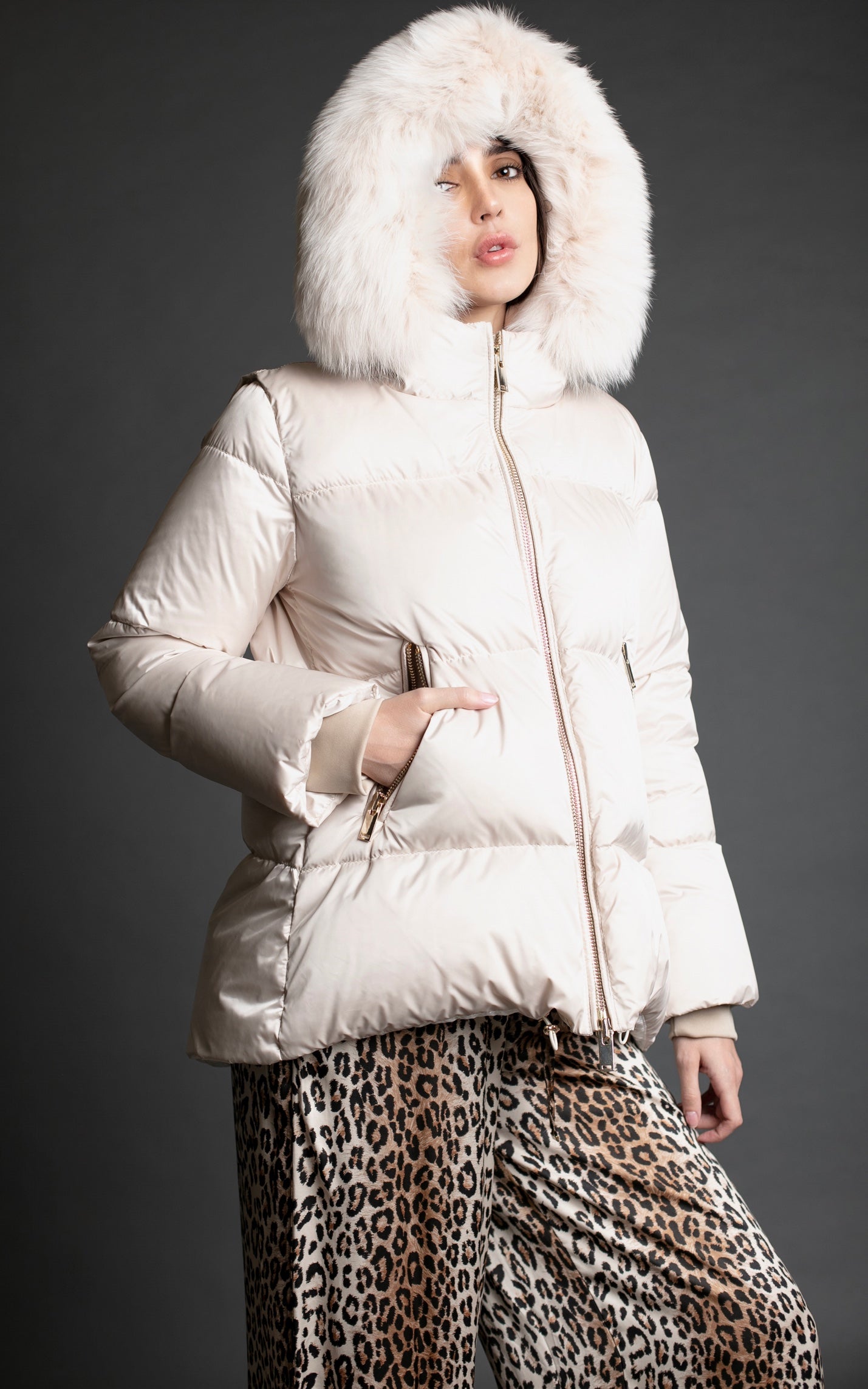 CHAQUETA CLARA BEIGE