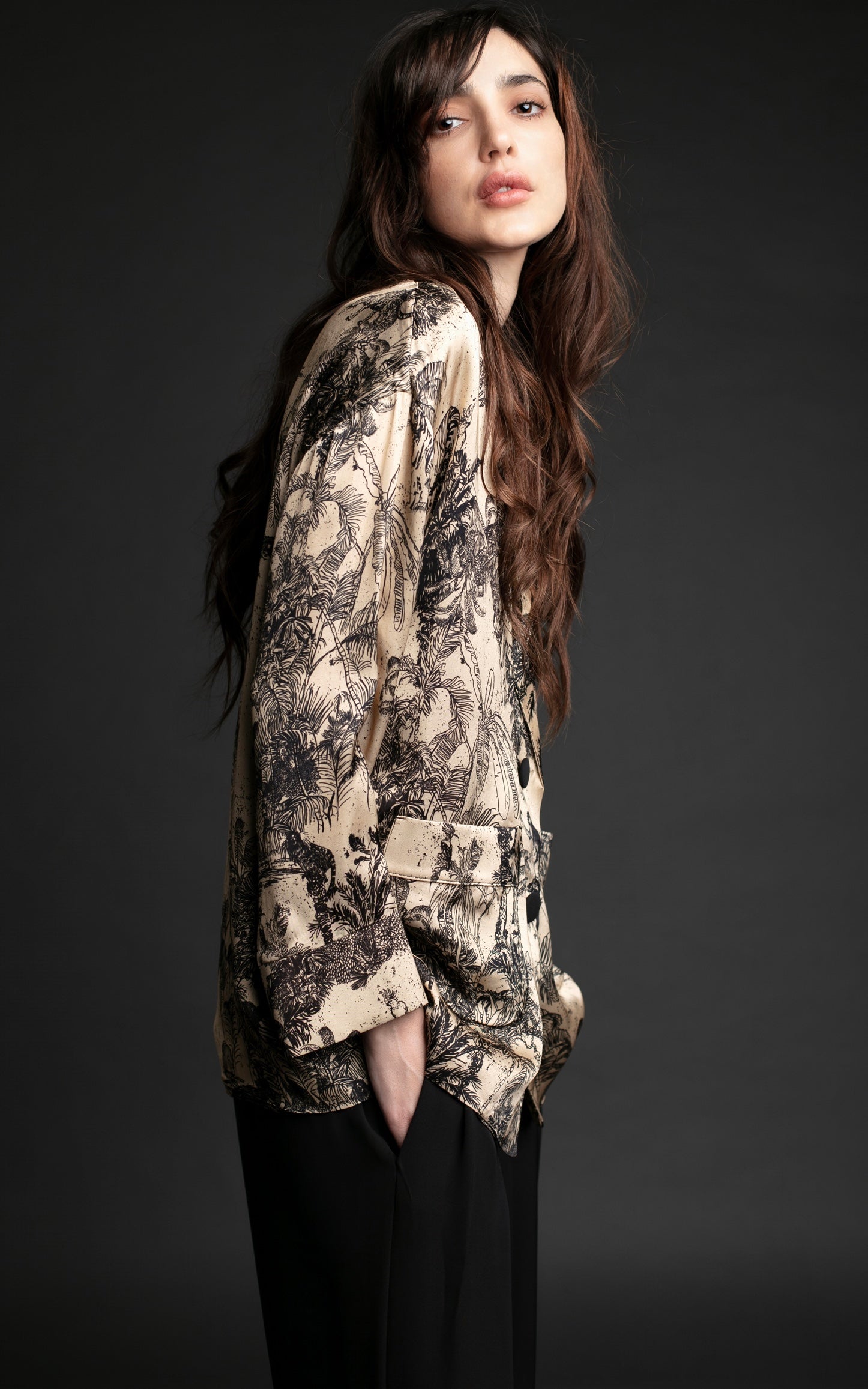 CHAQUETA DELFINA CRUDO