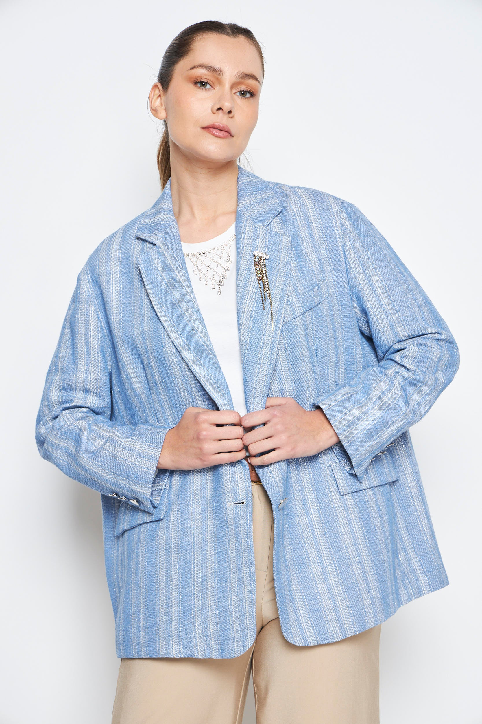 CHAQUETA VITA AZULINO