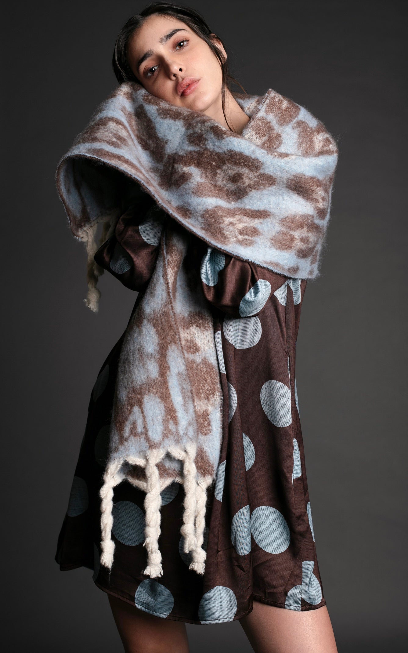 ECHARPE GIOVANNA CAFÉ