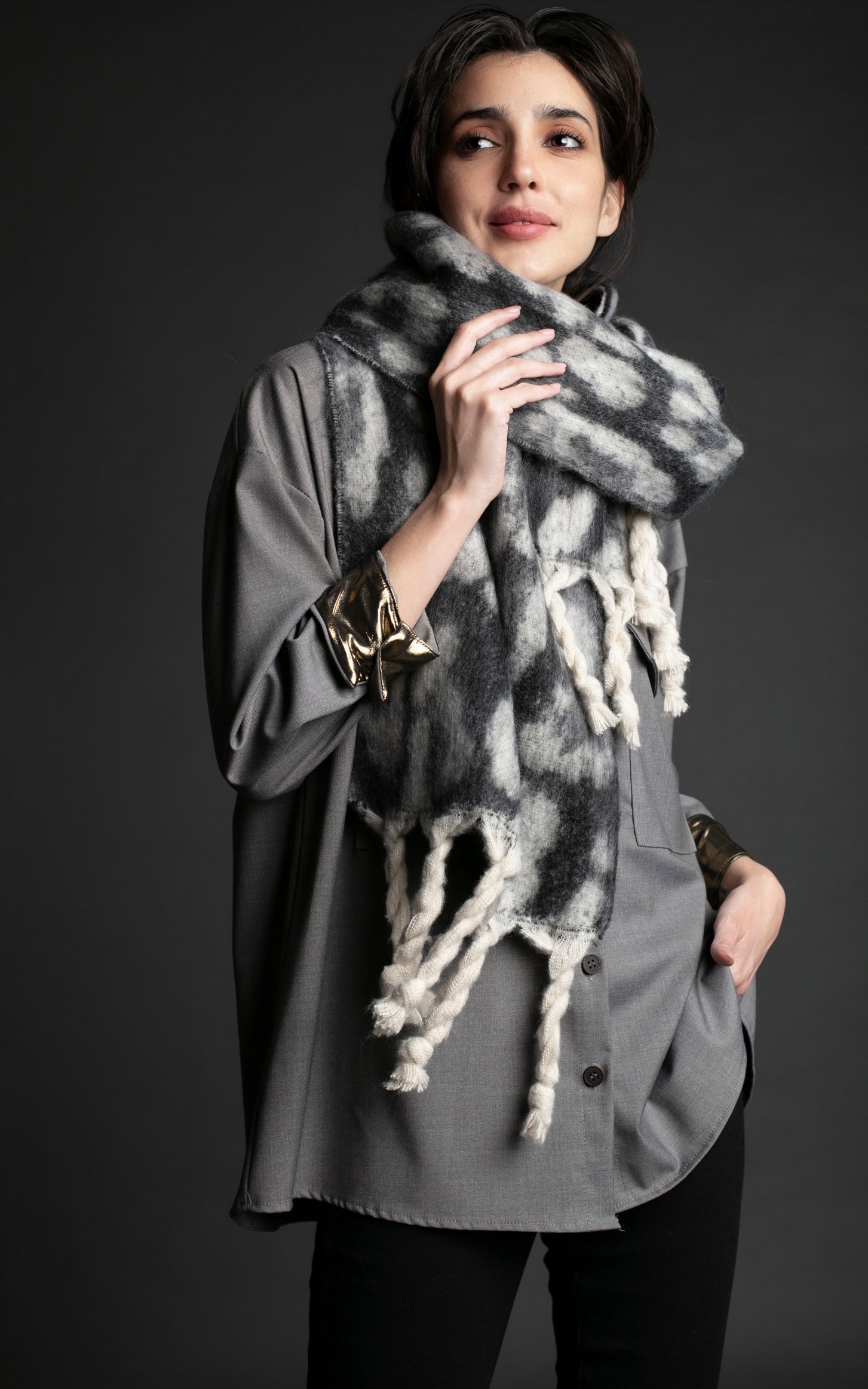 ECHARPE GIOVANNA NEGRO