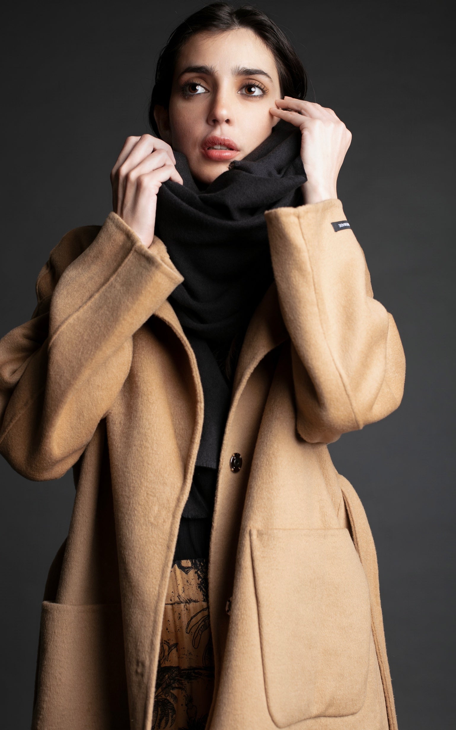 ECHARPE ANGELA NEGRO