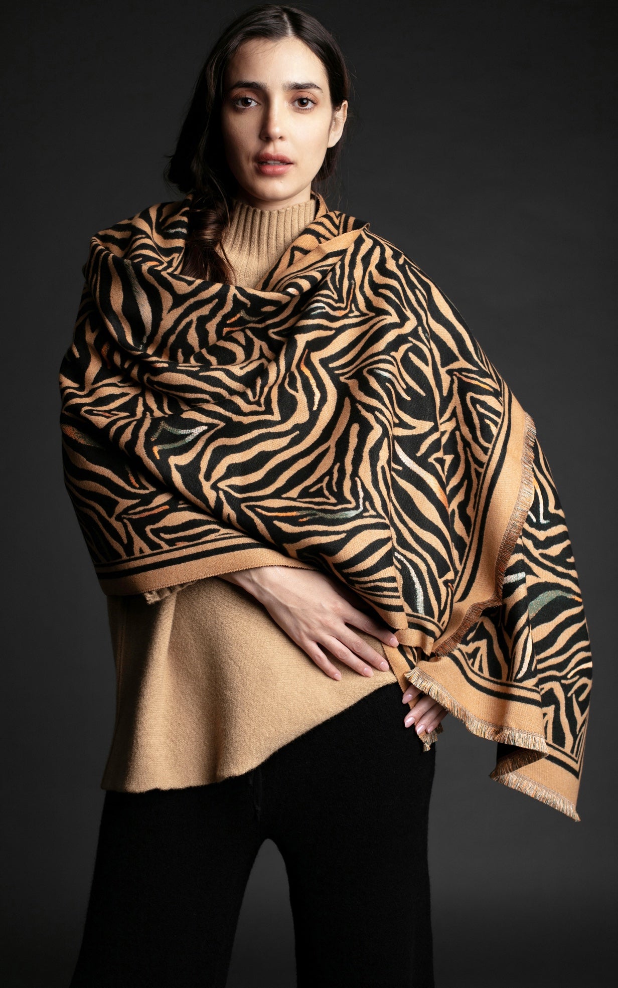 ECHARPE OTTAVIA BEIGE