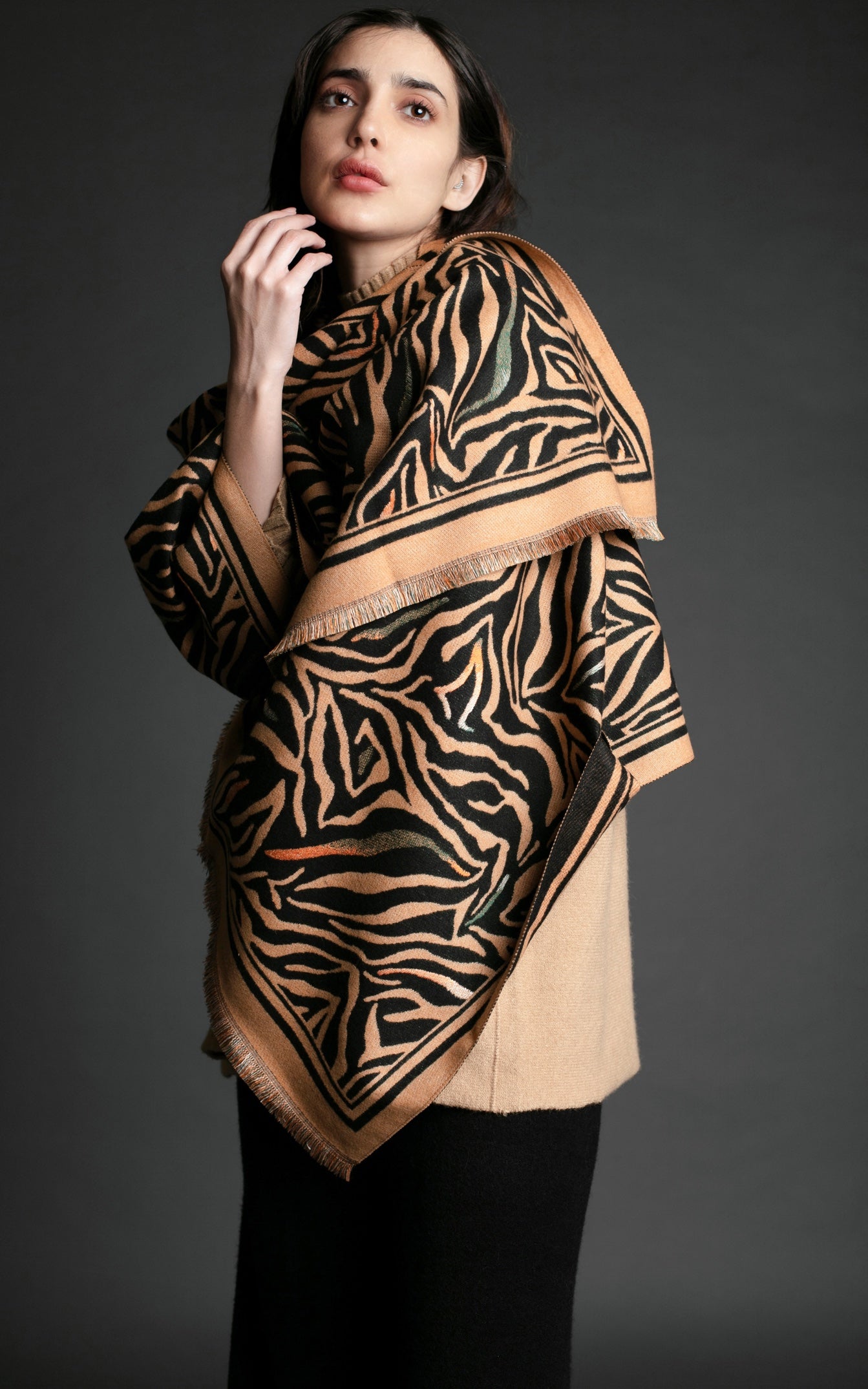 ECHARPE OTTAVIA BEIGE