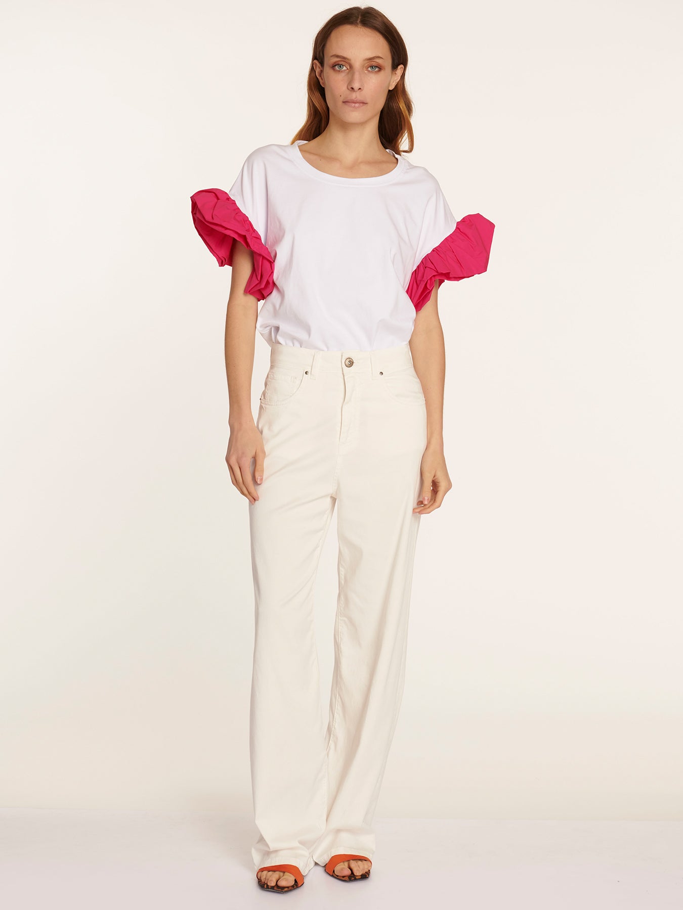 Jeans Francesca Blanco Leidiró