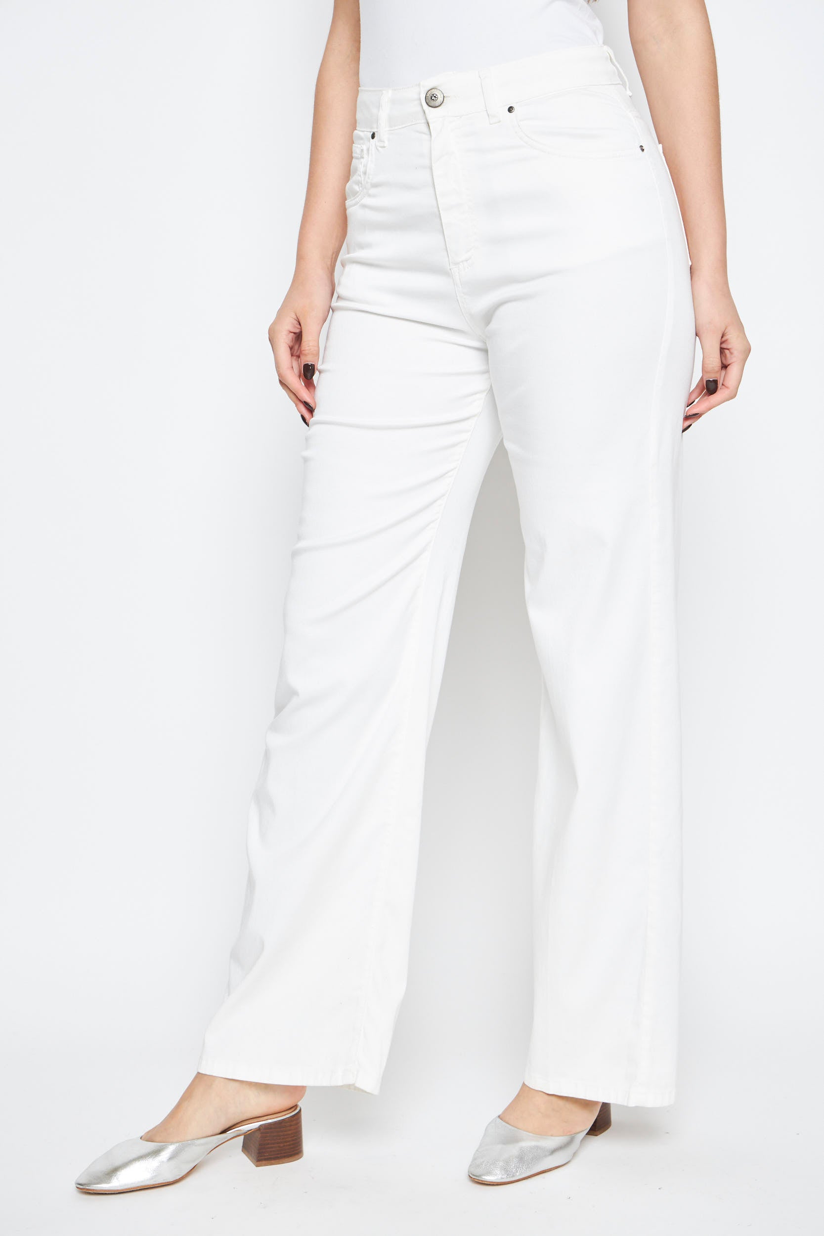 Jeans Francesca Blanco Leidiró