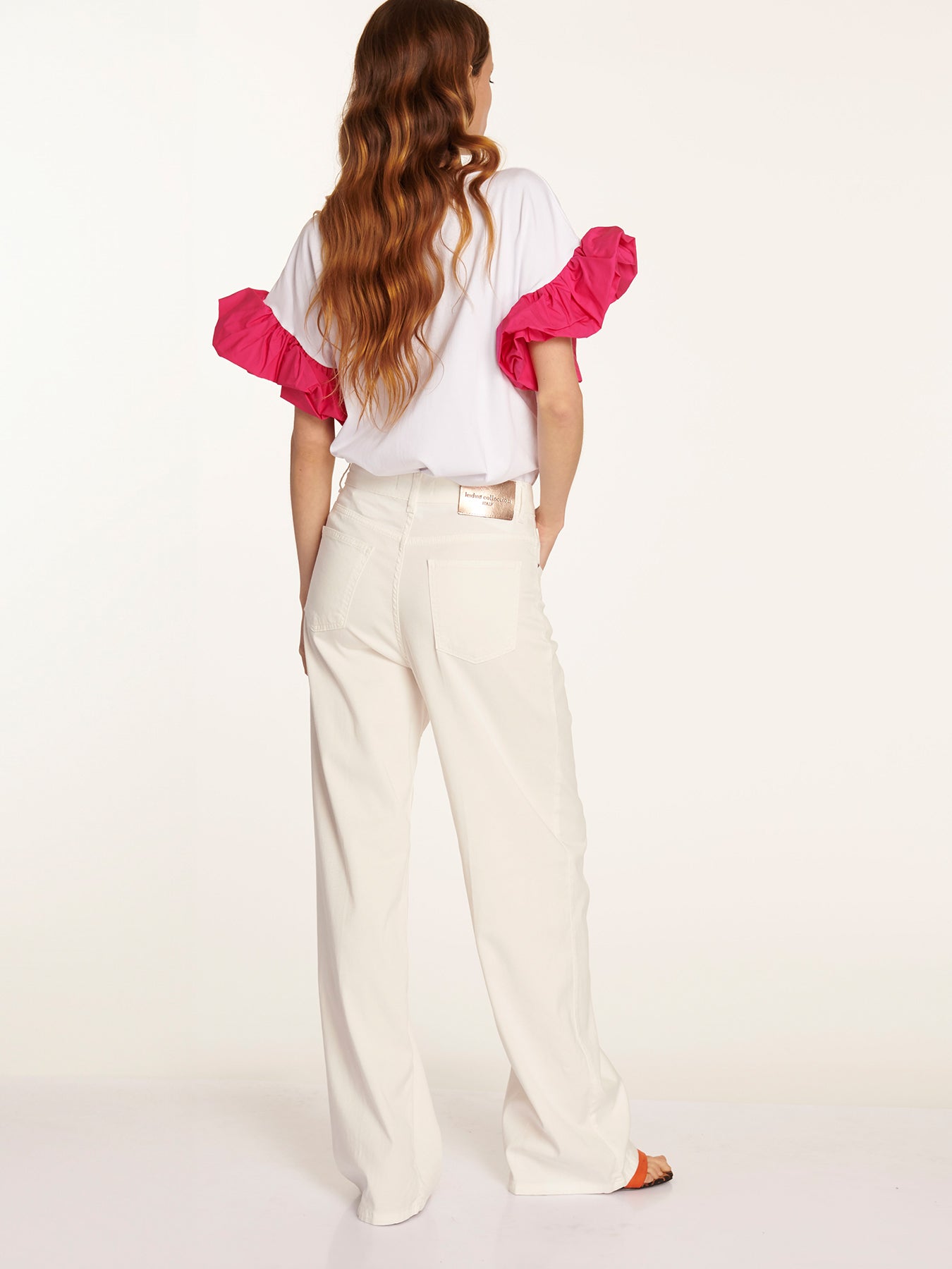 Jeans Francesca Blanco Leidiró