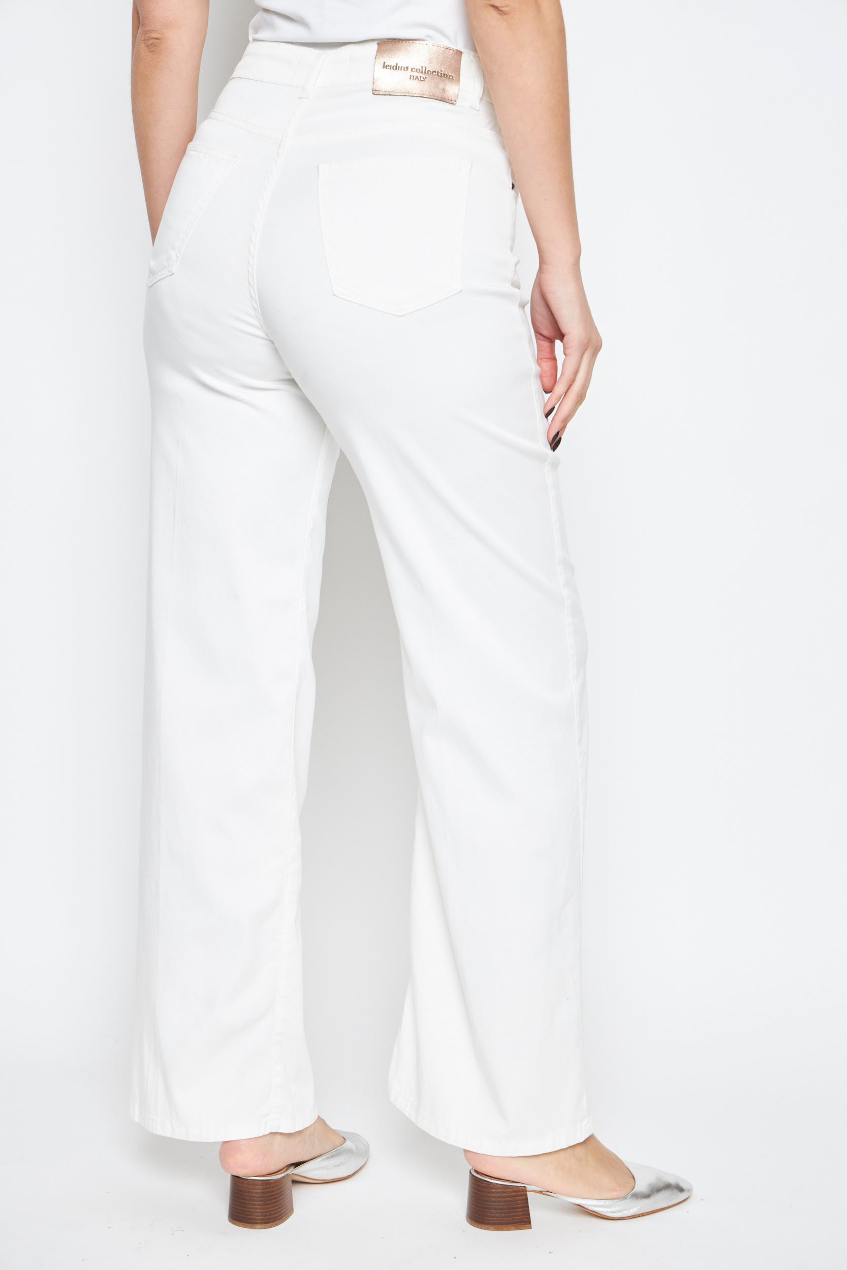 Jeans Francesca Blanco Leidiró
