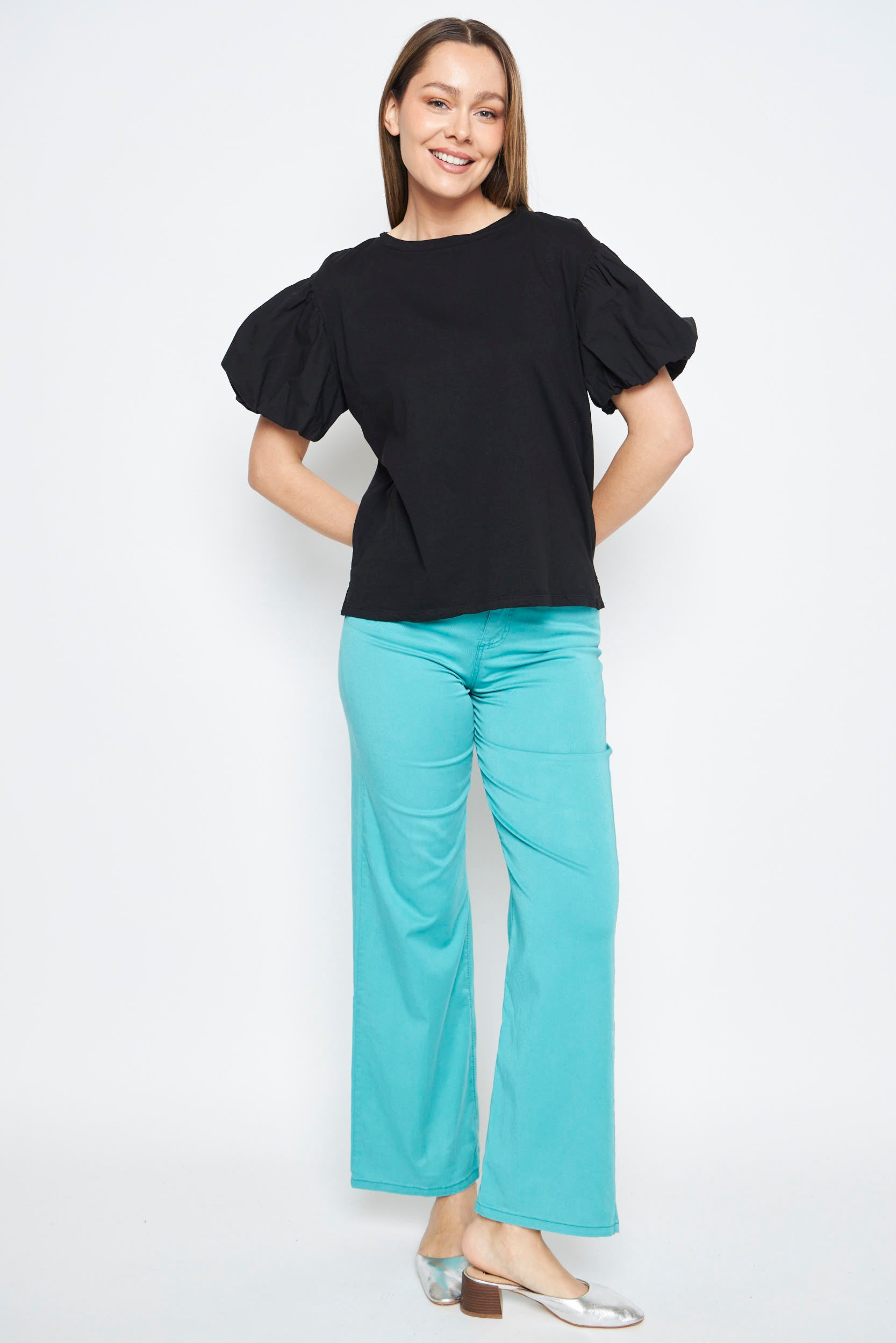 Jeans Francesca Verde Leidiró