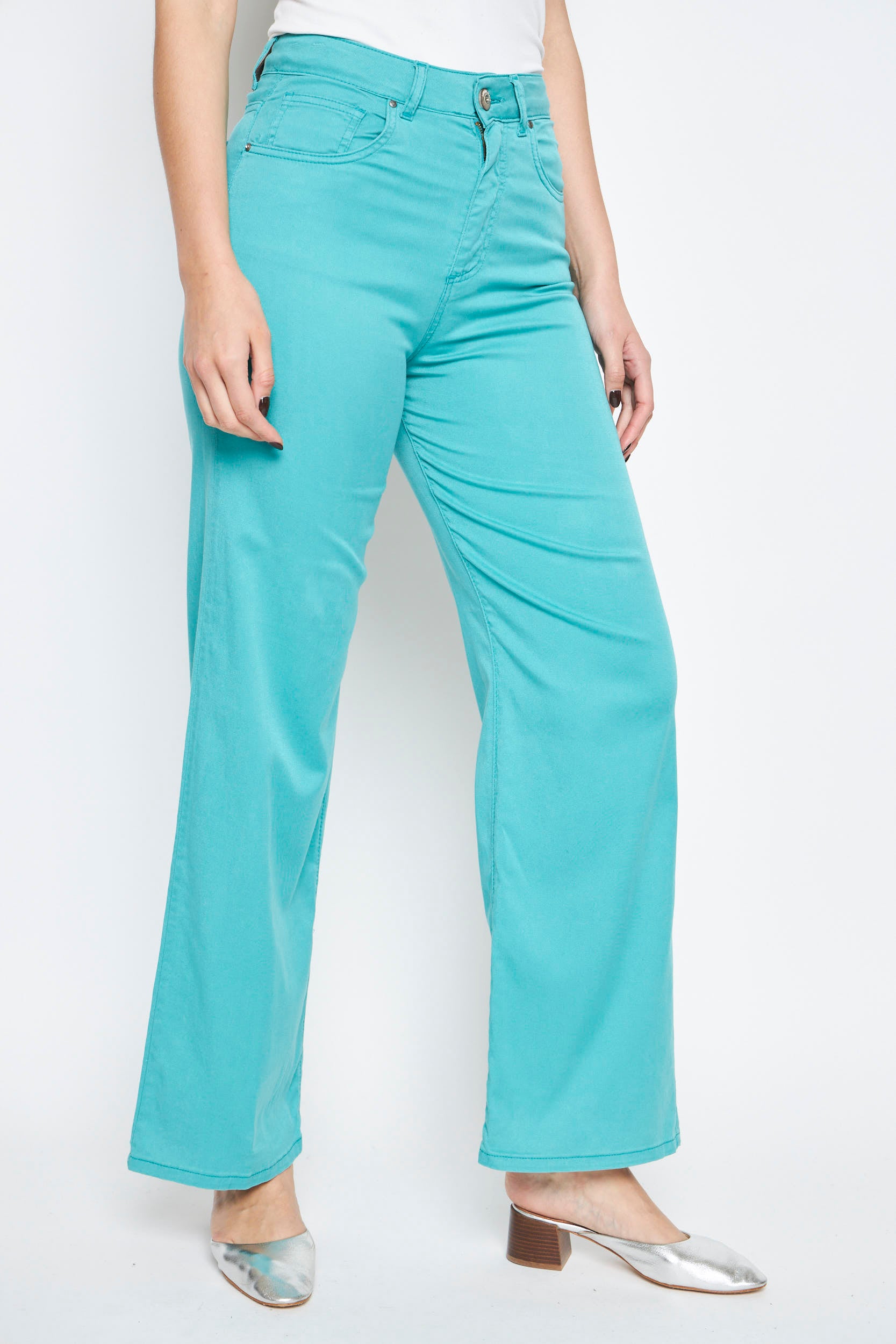 Jeans Francesca Verde Leidiró