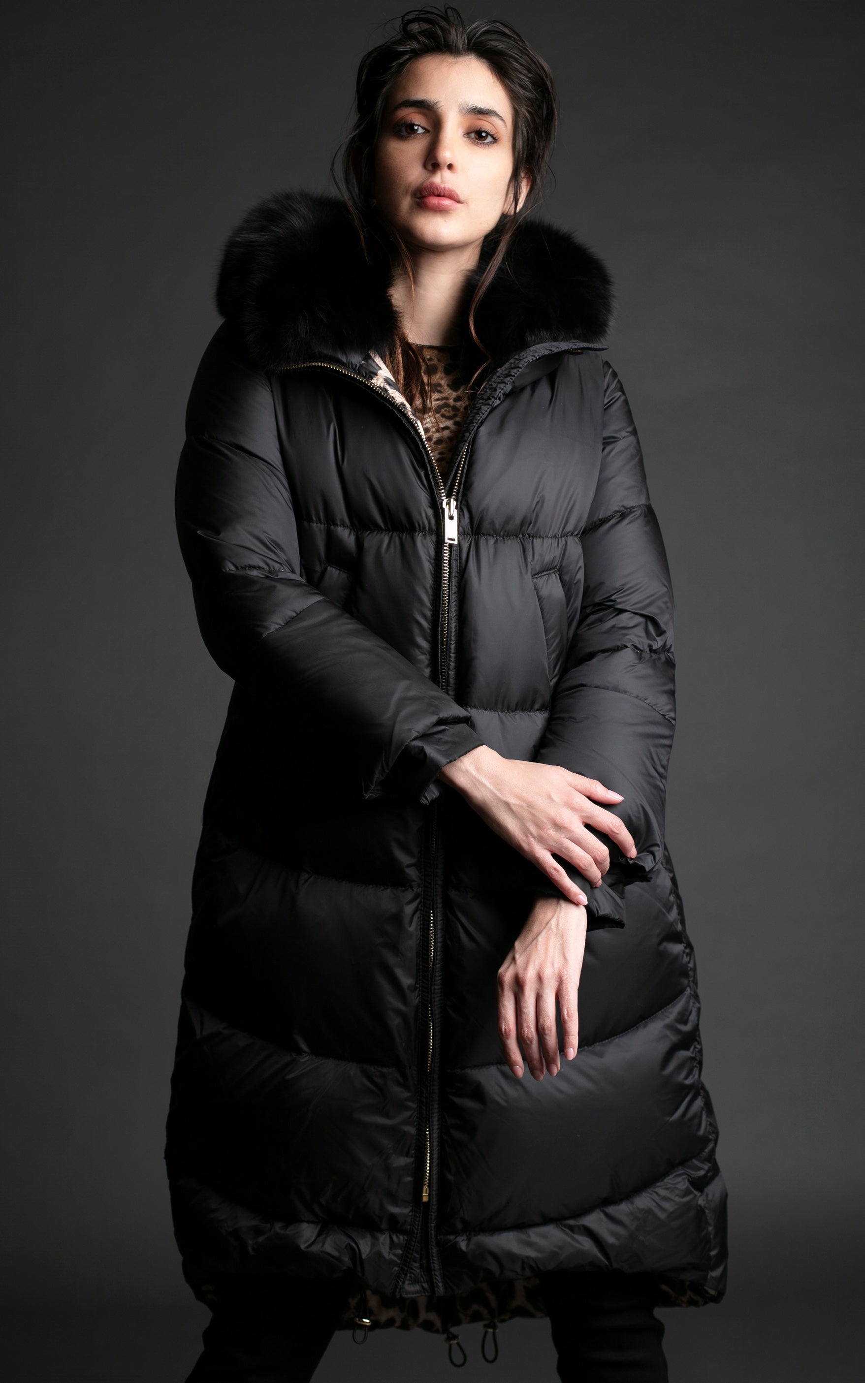 PARKA JOLANDA NEGRO
