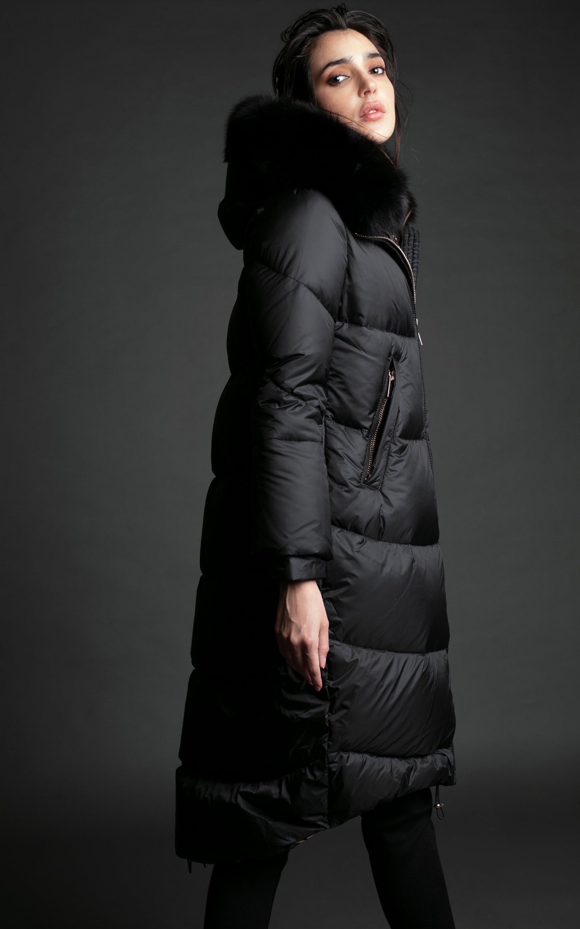 PARKA JOLANDA NEGRO
