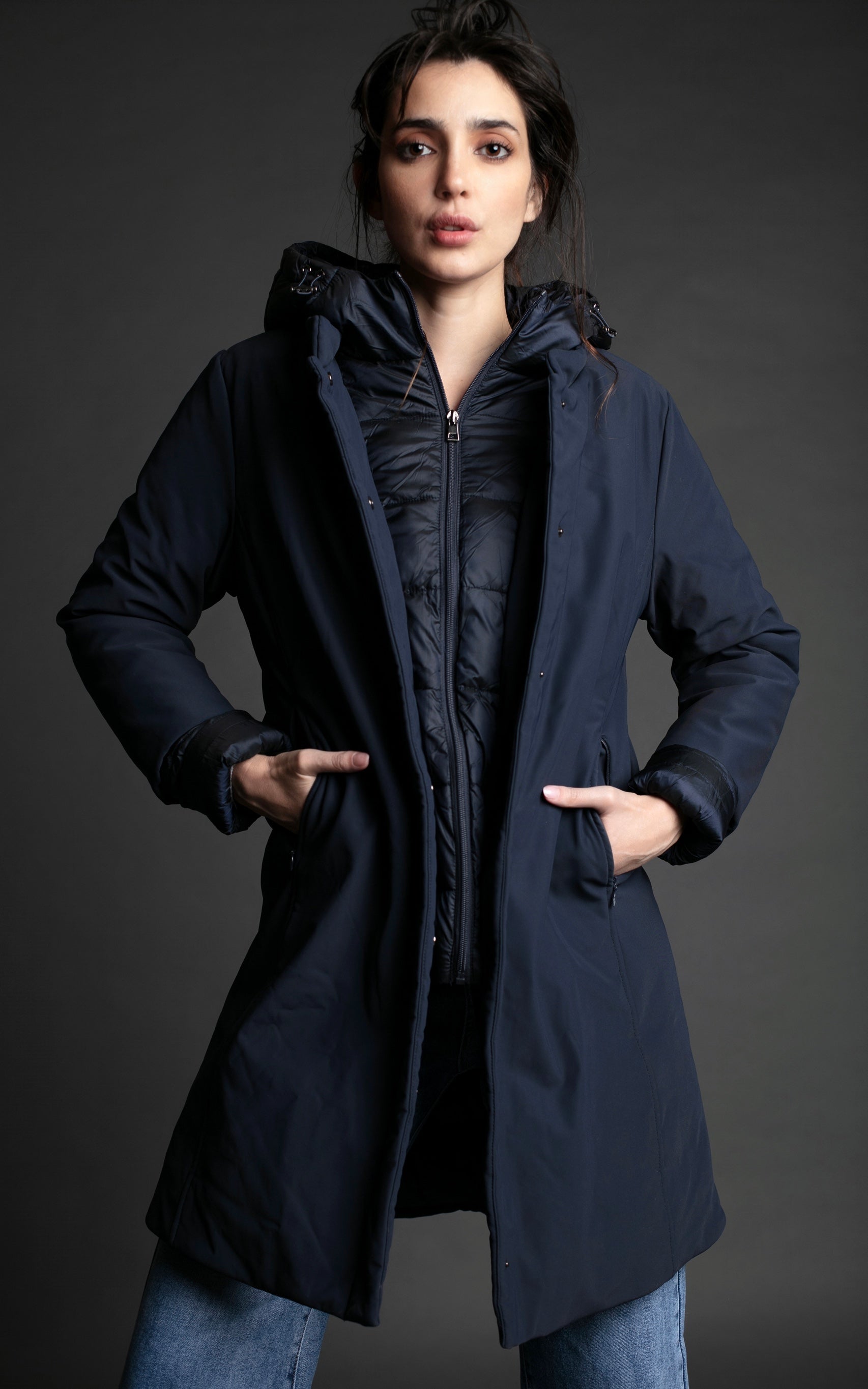 PARKA LARA AZUL