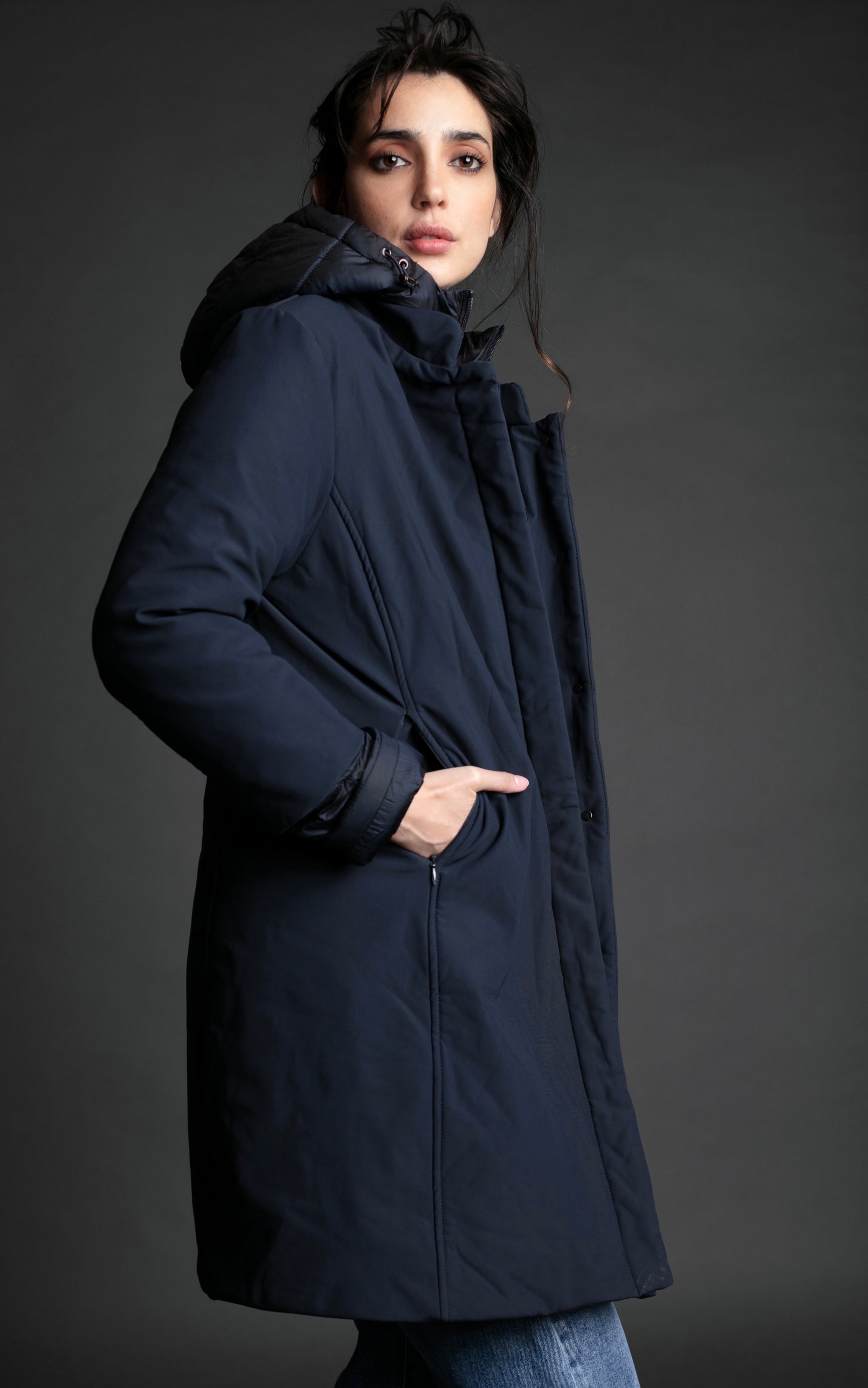 PARKA LARA AZUL