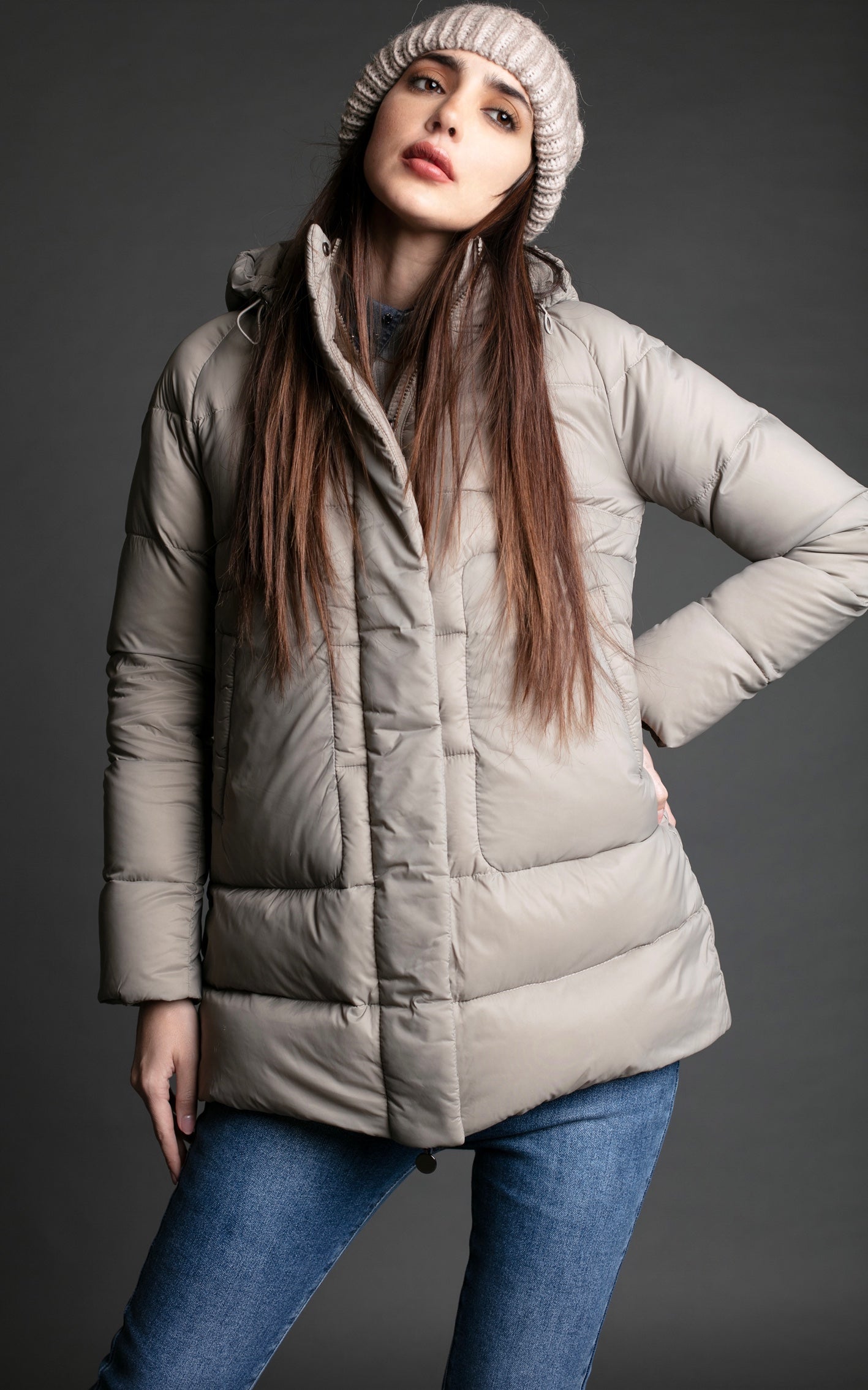 PARKA ELEGIA BEIGE