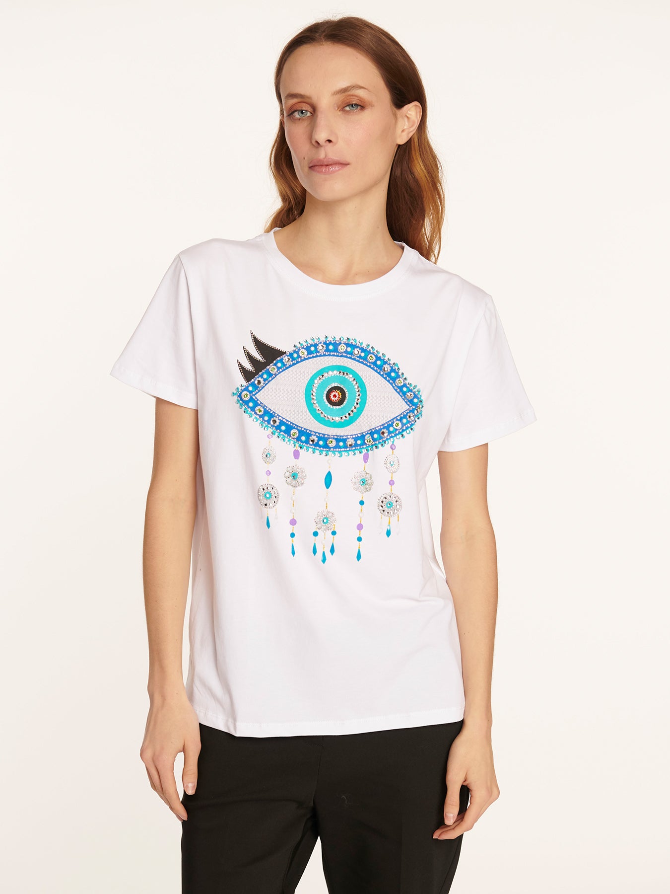 Polera Evelina Blanco Leidiró