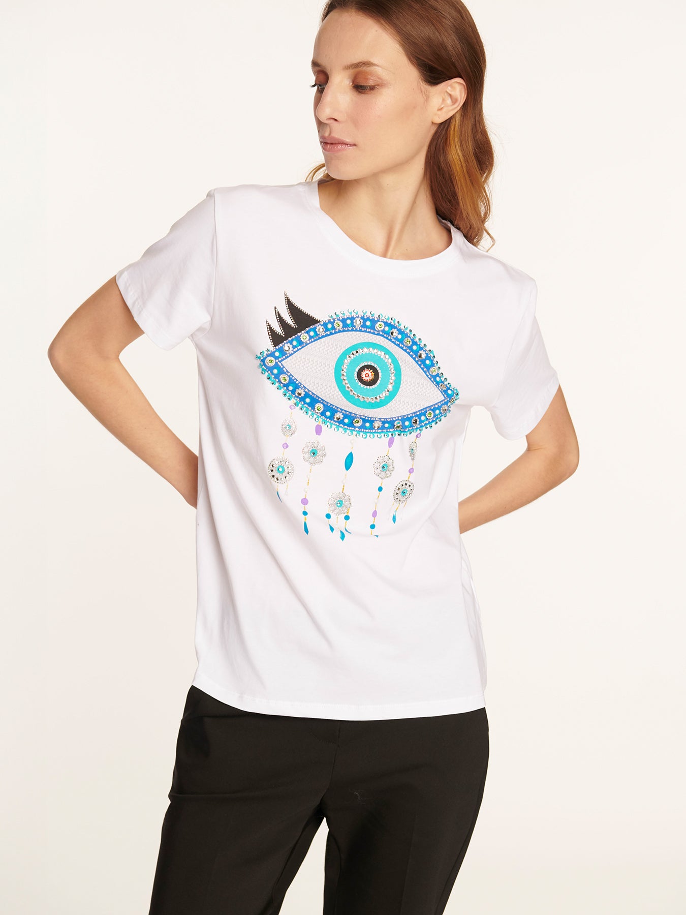 Polera Evelina Blanco Leidiró