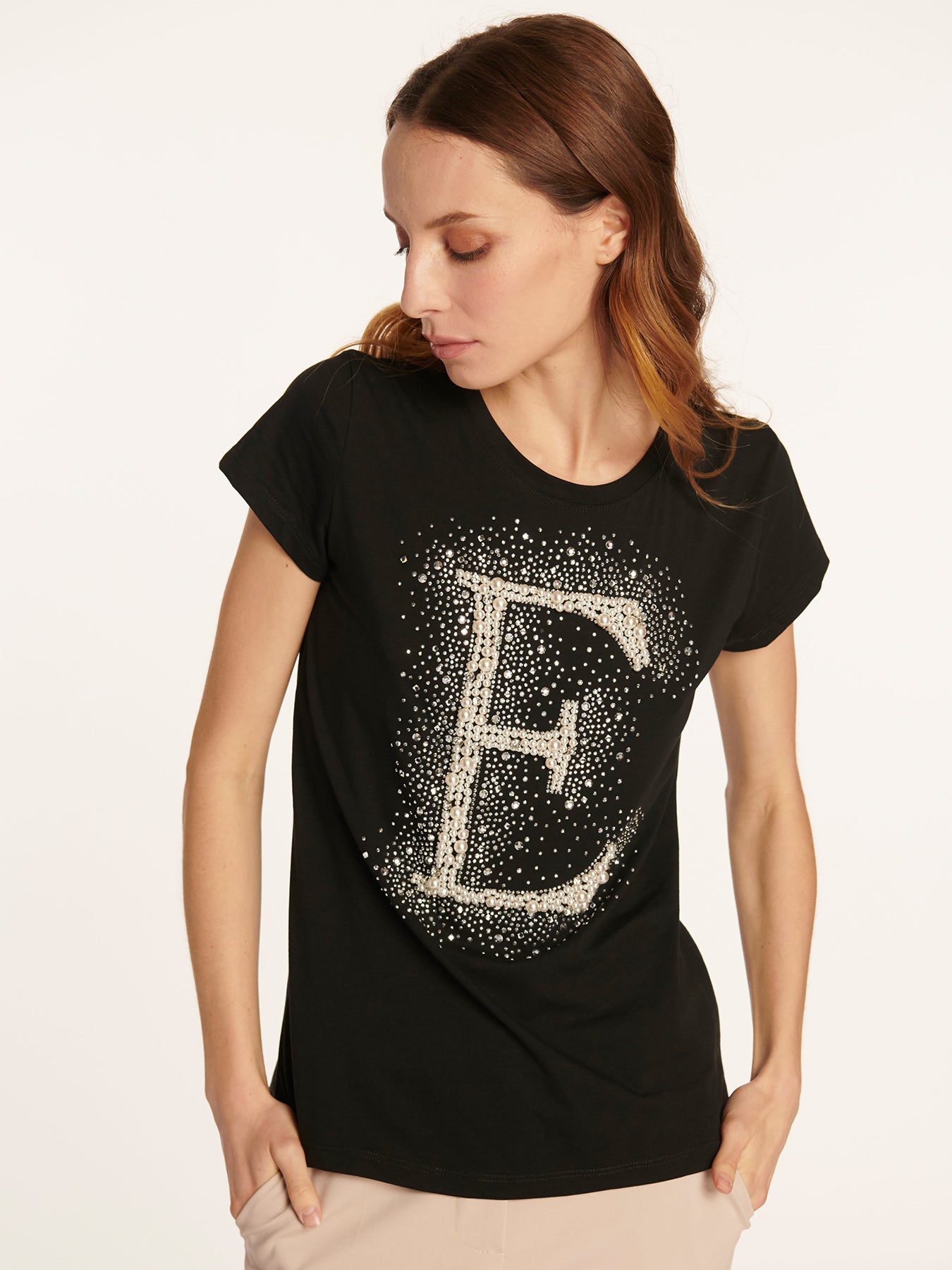 Polera Isabella Negro Leidiró