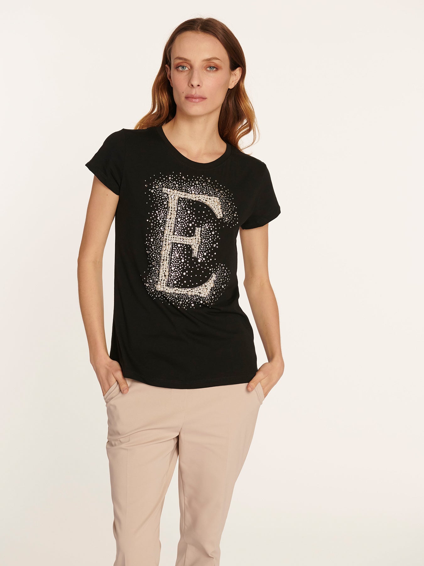 Polera Isabella Negro Leidiró