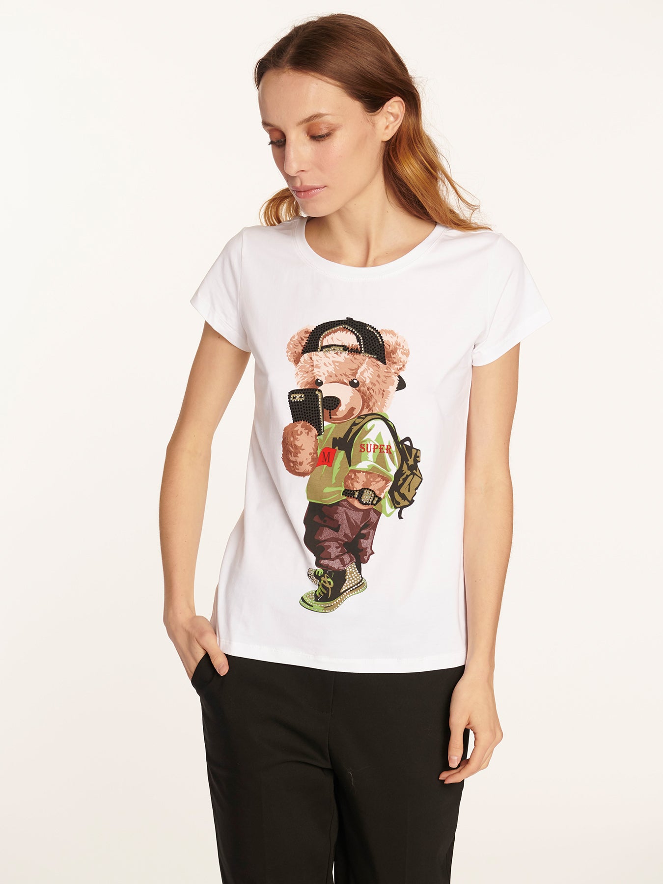 Polera Beatrice Blanco Leidiró