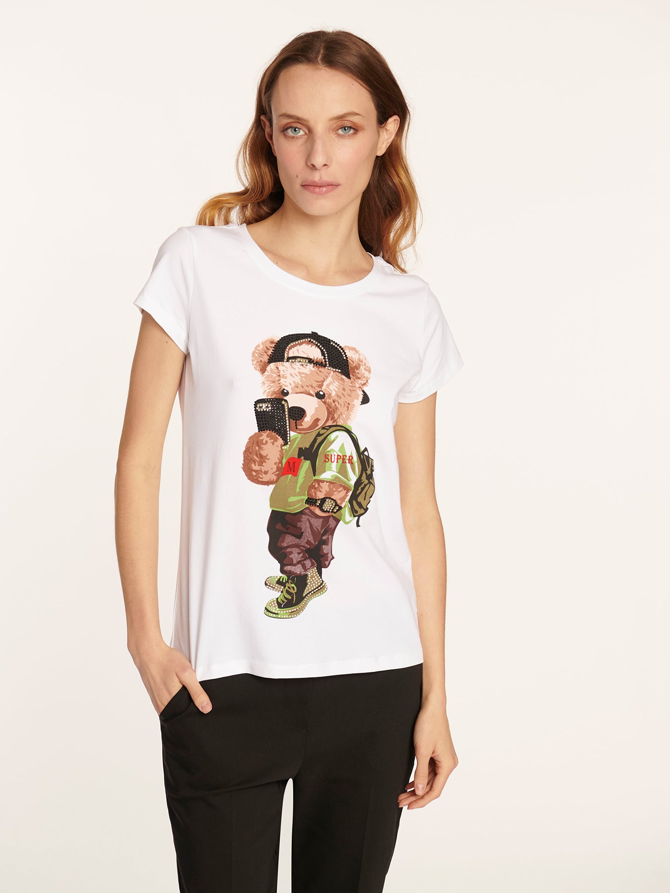 Polera Beatrice Blanco Leidiró