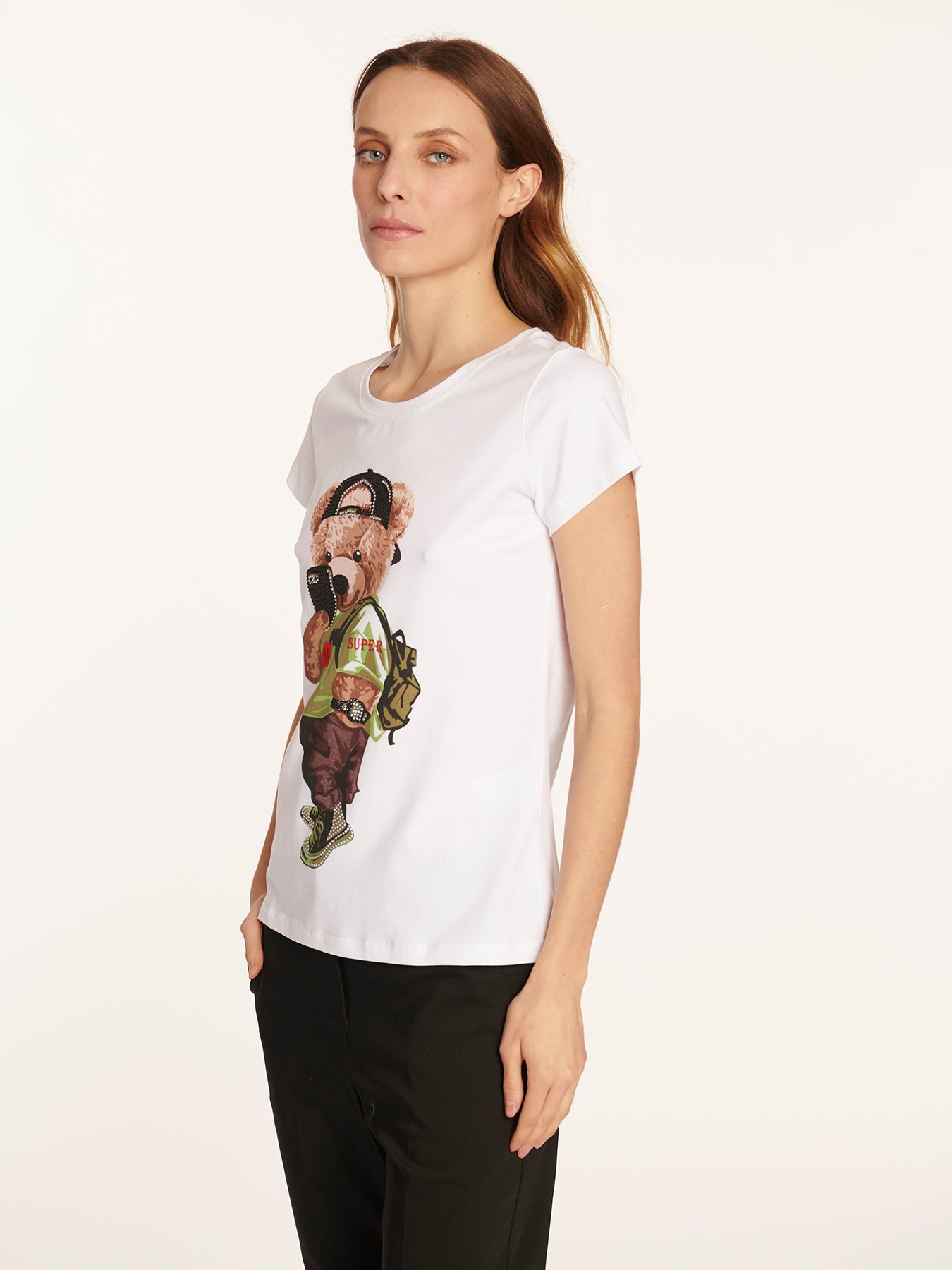 Polera Beatrice Blanco Leidiró