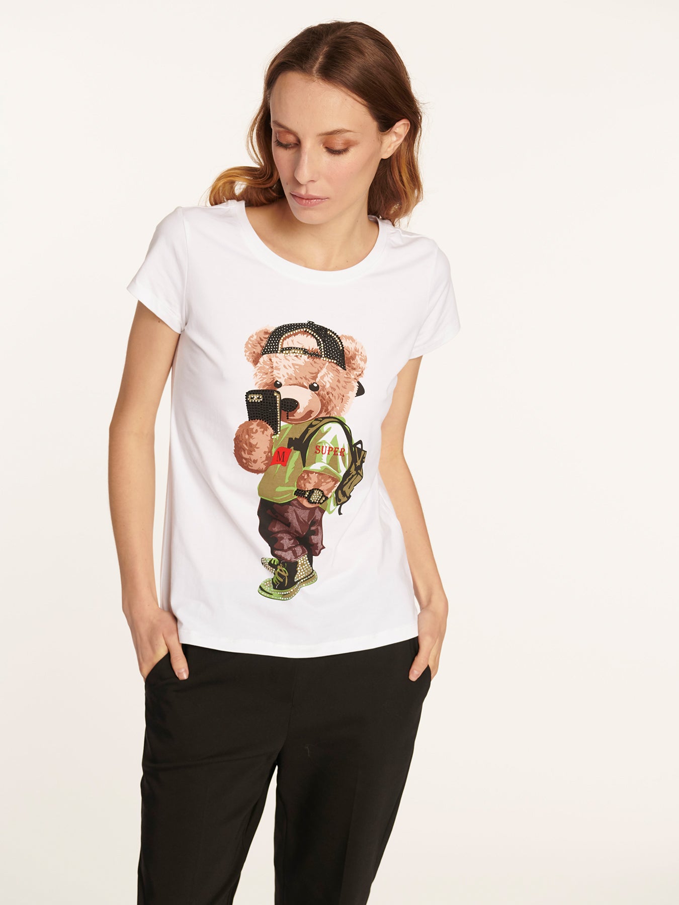 Polera Beatrice Blanco Leidiró