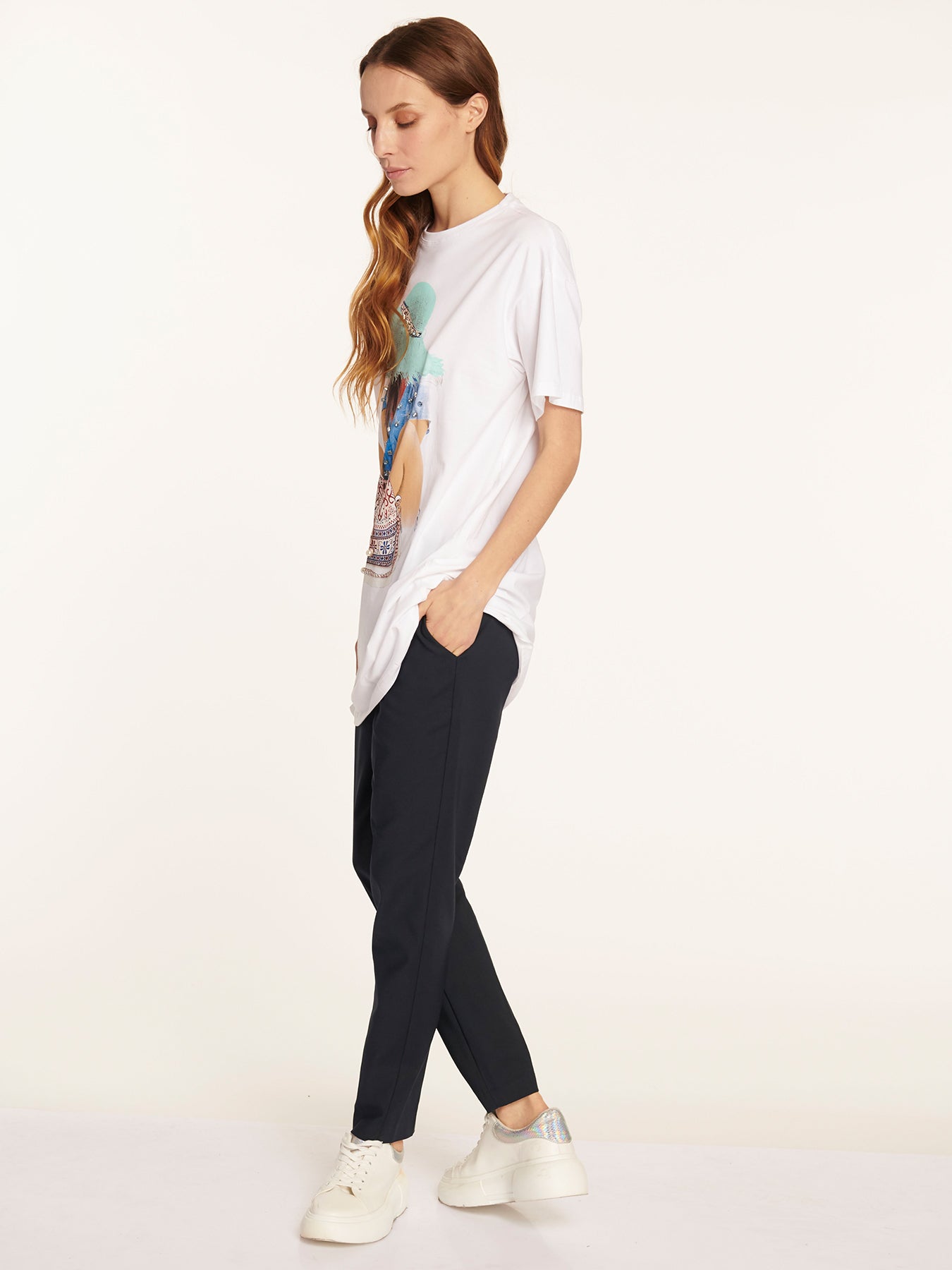 Polera Serena Blanco Leidiró