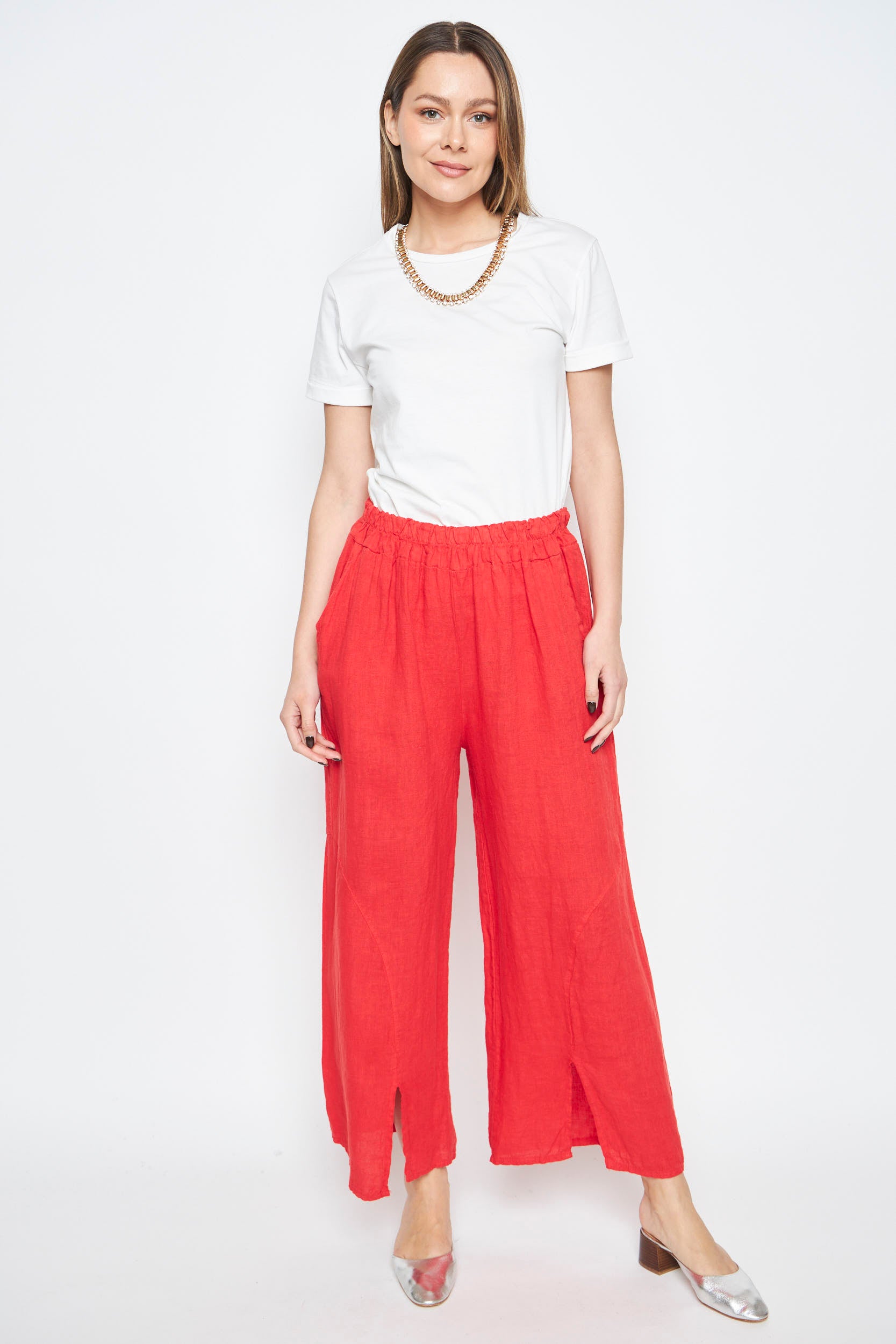 PANTALON SIRA ROJO