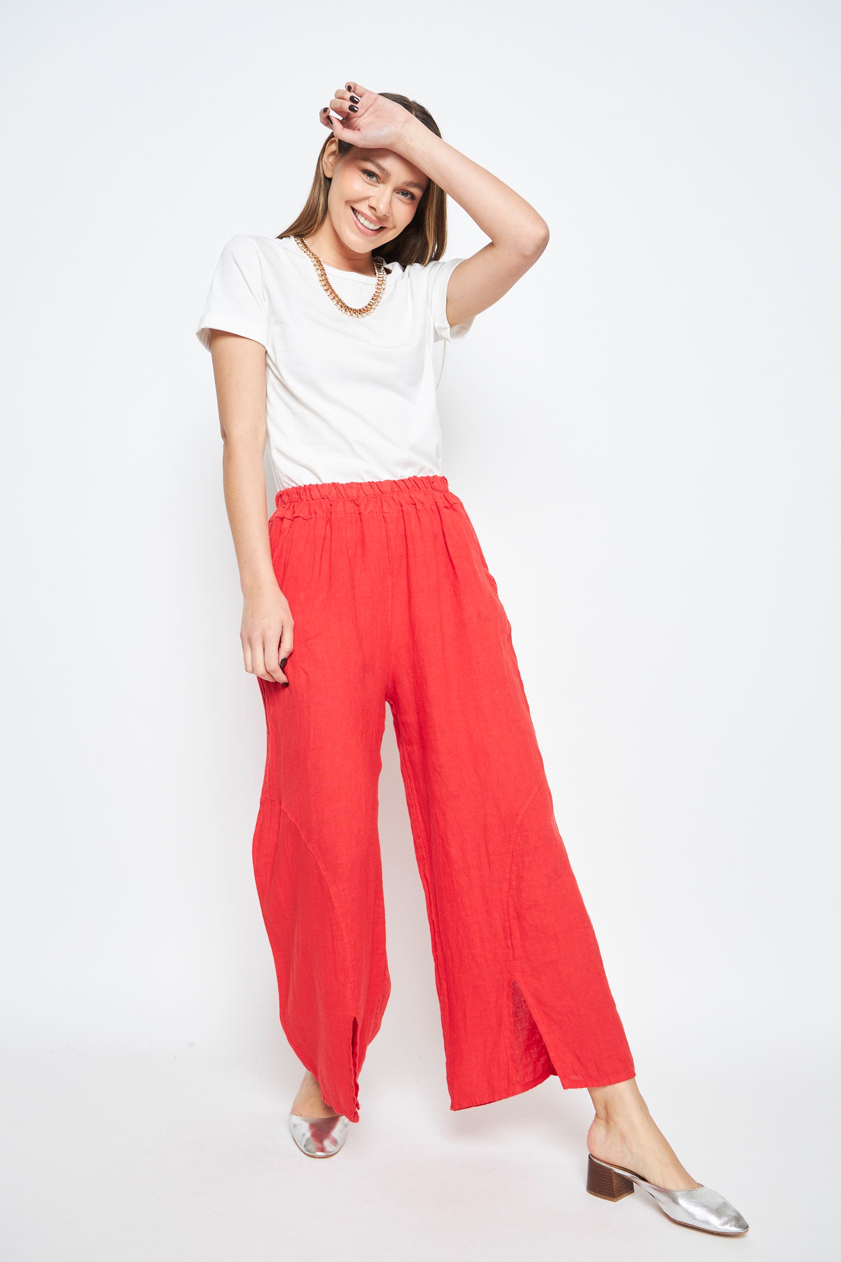 PANTALON SIRA ROJO